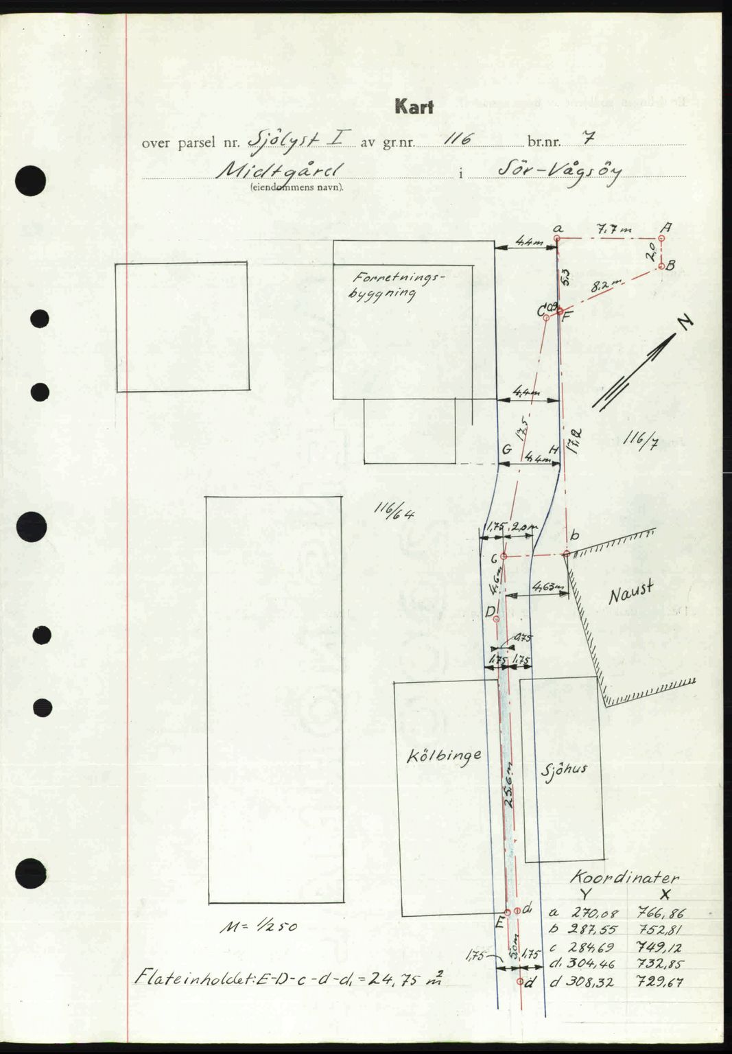 Nordfjord sorenskriveri, AV/SAB-A-2801/02/02b/02bj/L0016a: Mortgage book no. A16 I, 1949-1950, Diary no: : 1608/1949