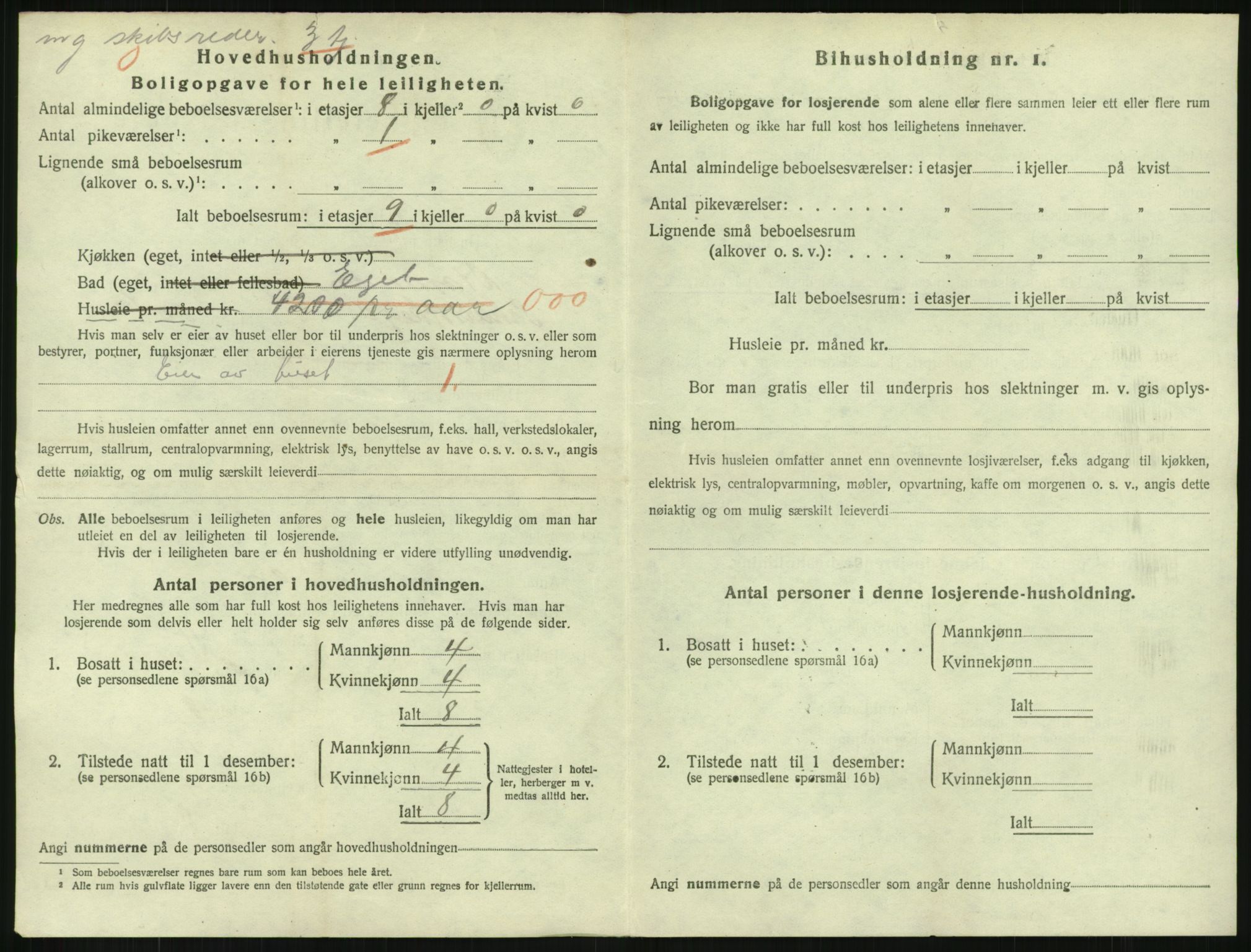 SAKO, 1920 census for Drammen, 1920, p. 8380