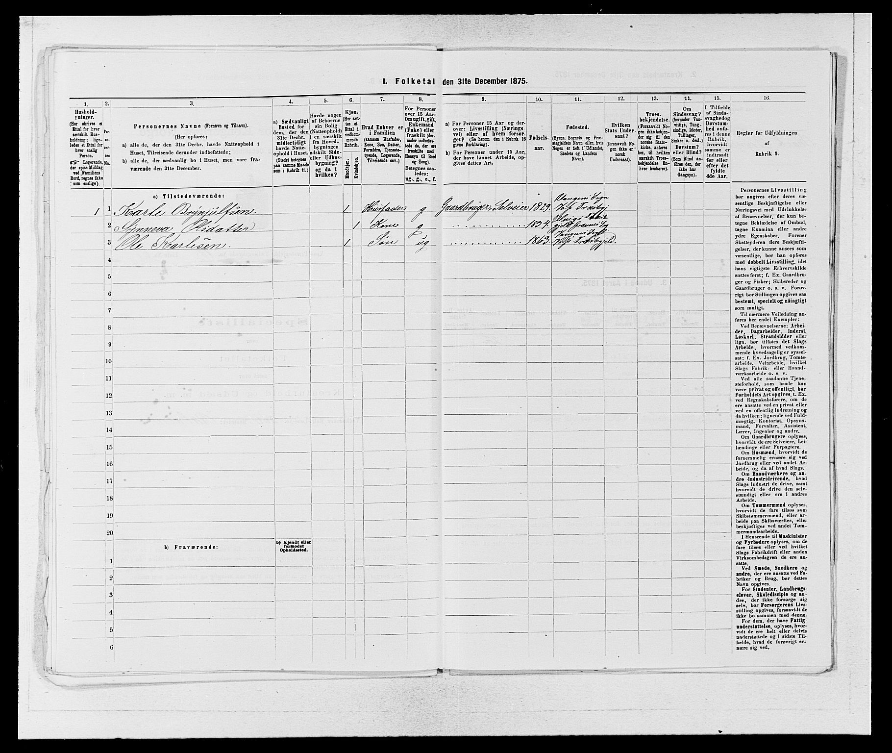 SAB, 1875 census for 1235P Voss, 1875, p. 1280