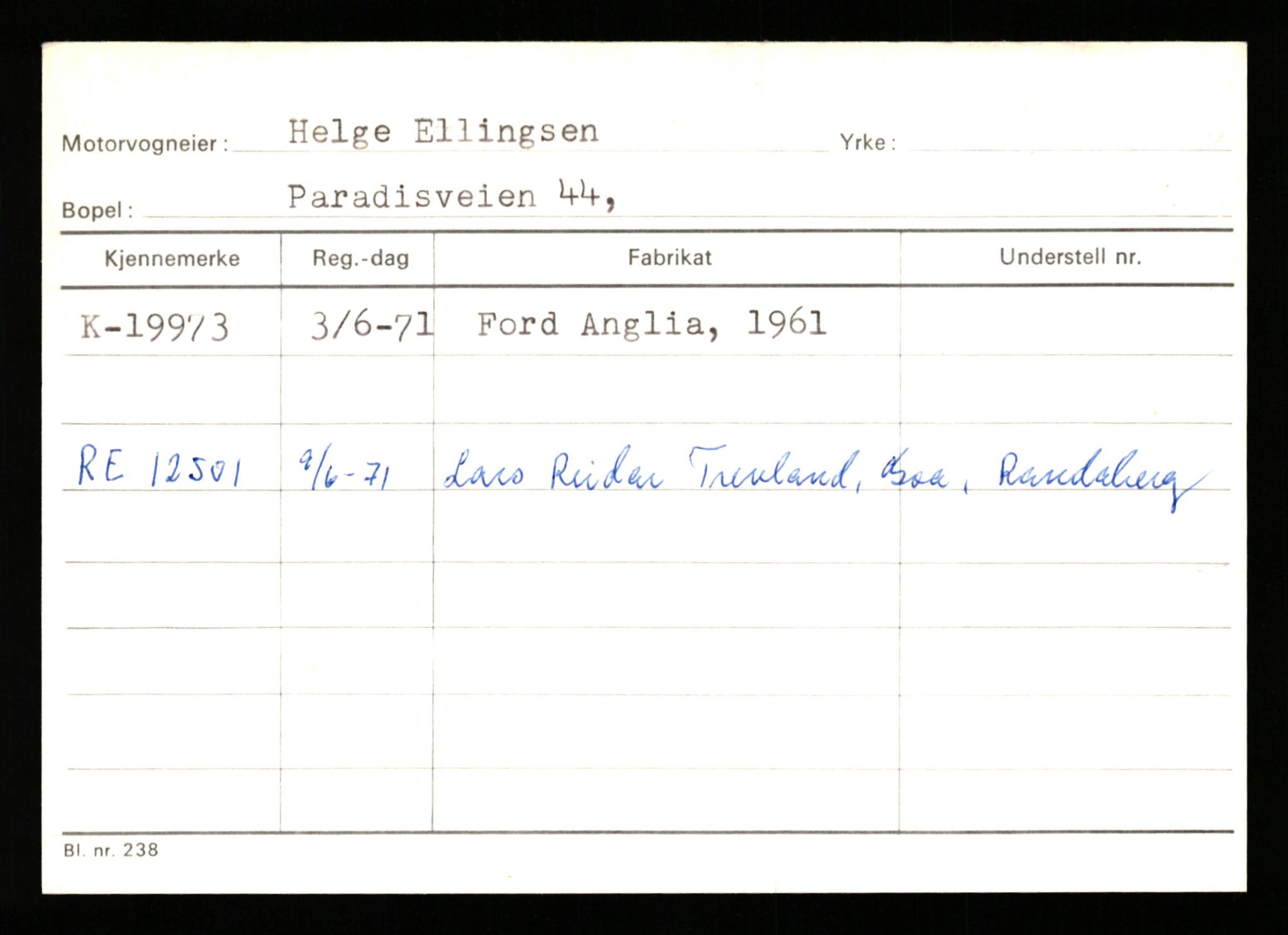 Stavanger trafikkstasjon, AV/SAST-A-101942/0/G/L0004: Registreringsnummer: 15497 - 22957, 1930-1971, p. 1978