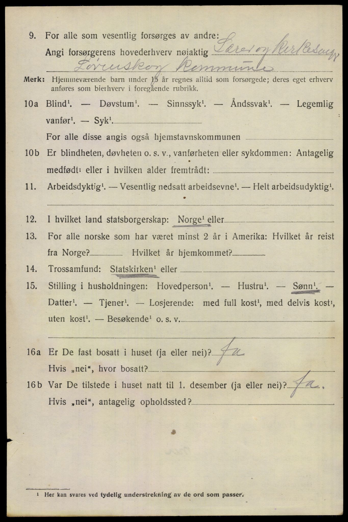 SAO, 1920 census for Lørenskog, 1920, p. 3446