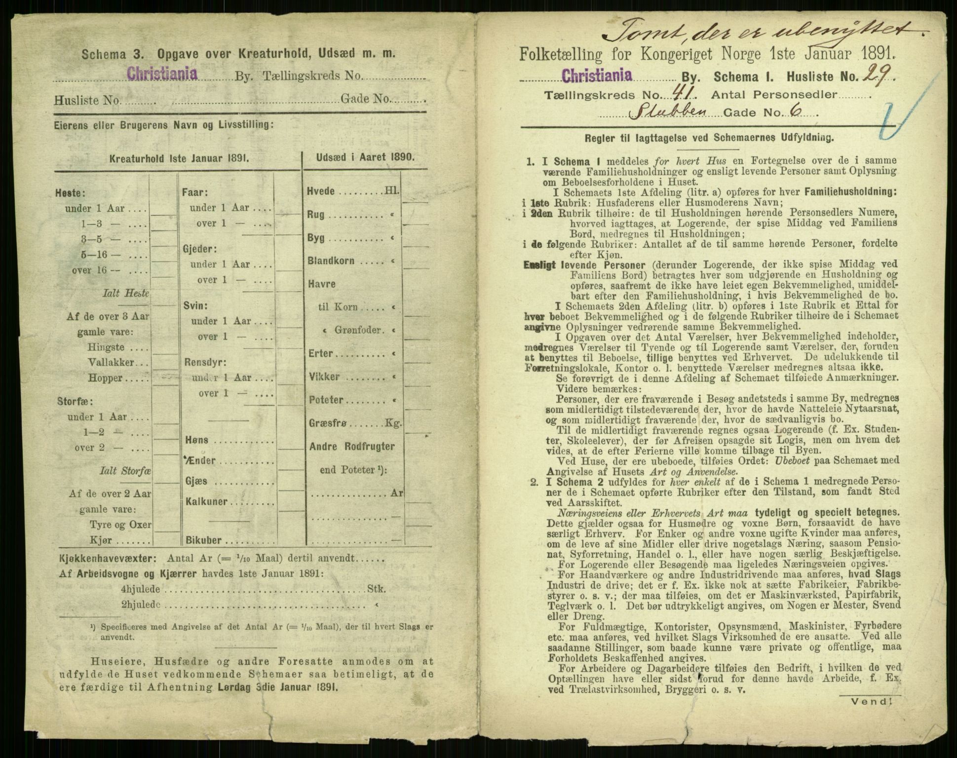 RA, 1891 census for 0301 Kristiania, 1891, p. 23655