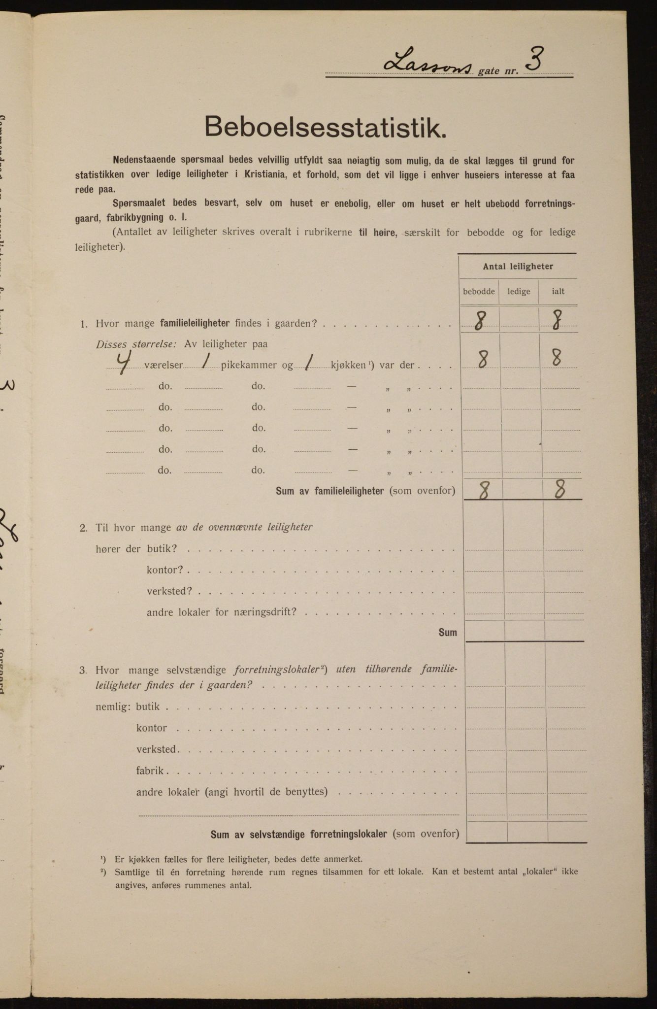 OBA, Municipal Census 1912 for Kristiania, 1912, p. 57552