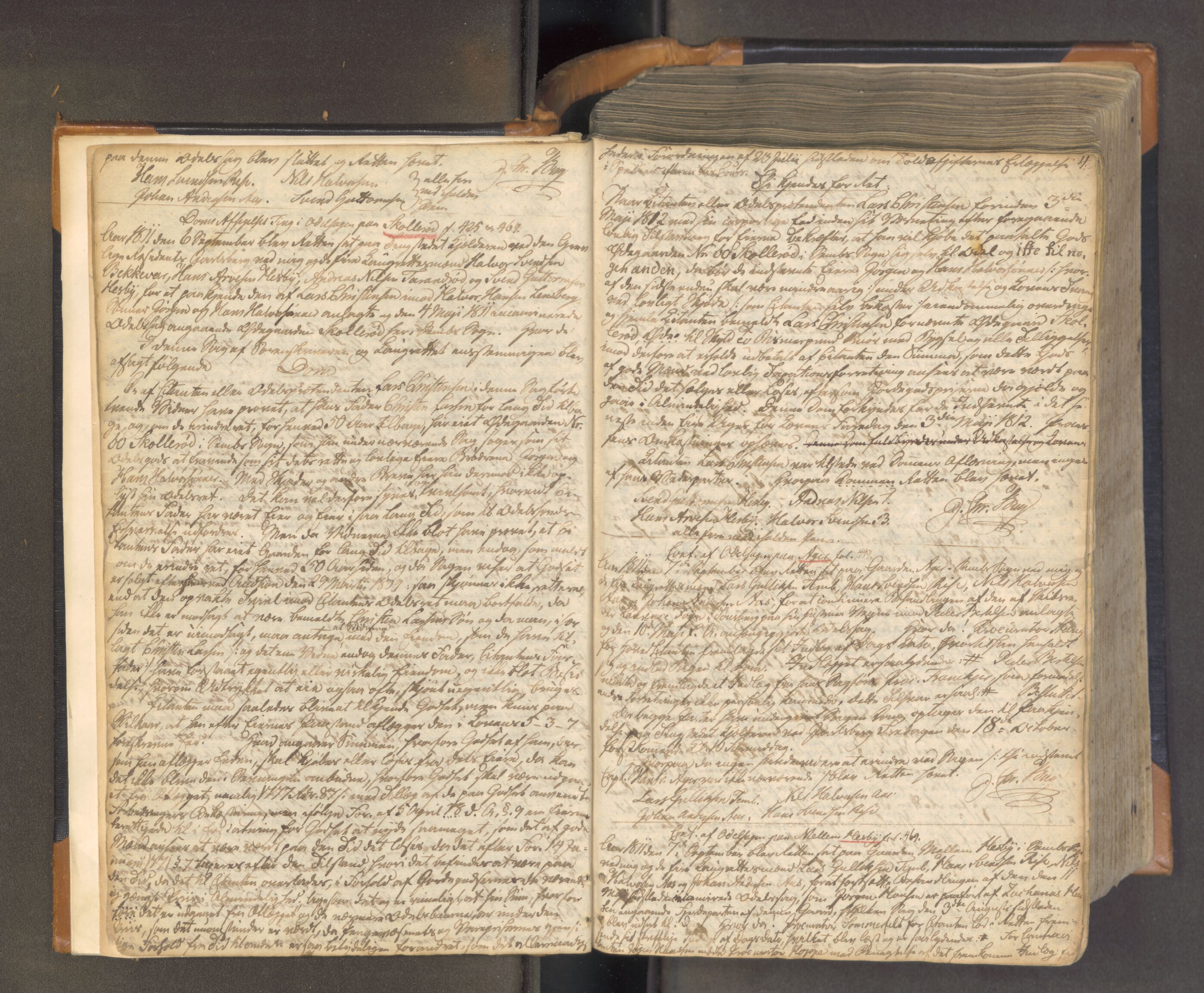 Søndre Jarlsberg sorenskriveri, AV/SAKO-A-129/F/Fa/L0028: Tingbok, 1811-1819, p. 3b-4a