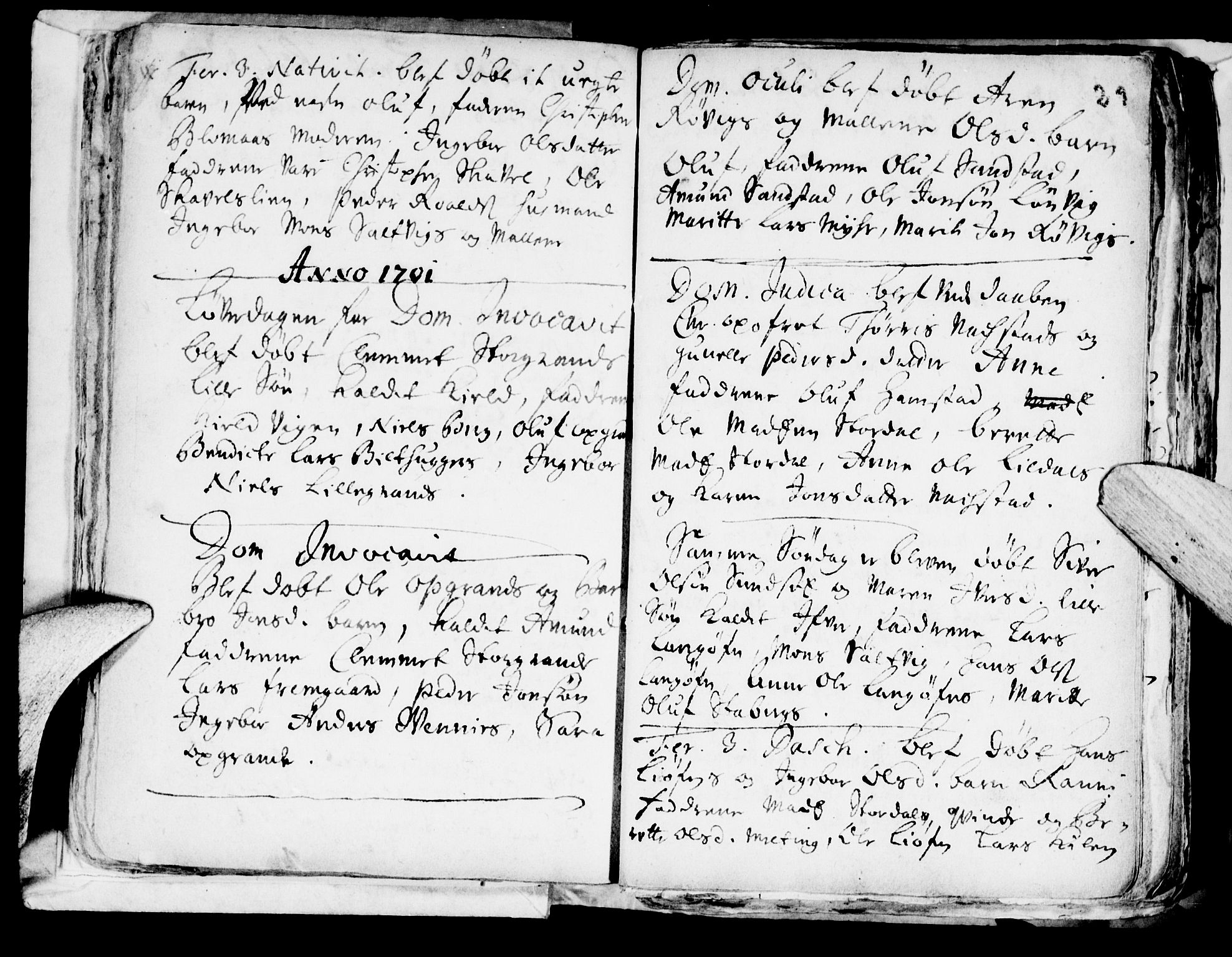 Ministerialprotokoller, klokkerbøker og fødselsregistre - Nord-Trøndelag, SAT/A-1458/722/L0214: Parish register (official) no. 722A01, 1692-1718, p. 29