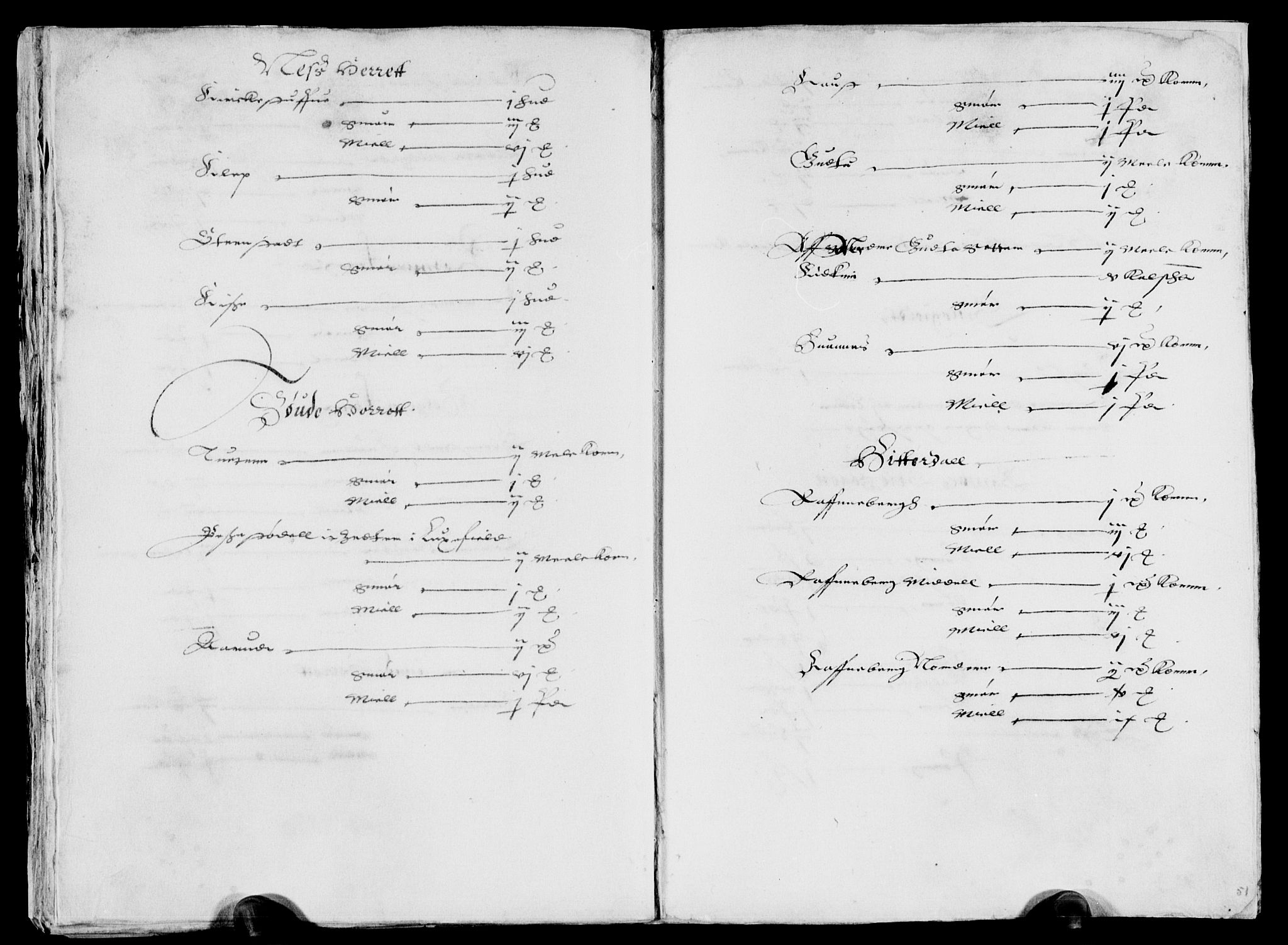 Rentekammeret inntil 1814, Reviderte regnskaper, Lensregnskaper, AV/RA-EA-5023/R/Rb/Rbp/L0004: Bratsberg len, 1610-1613