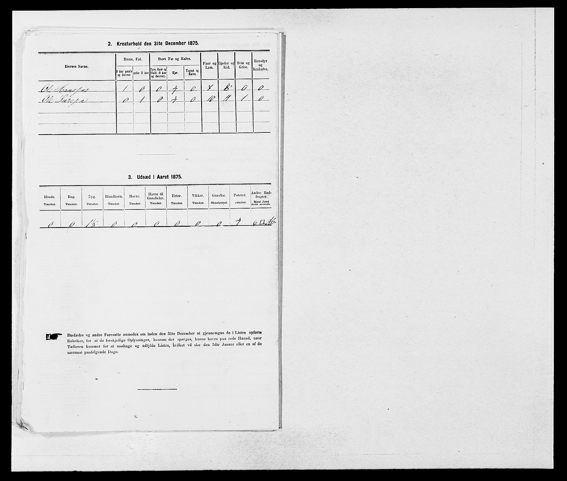 SAB, 1875 census for 1427P Jostedal, 1875, p. 145