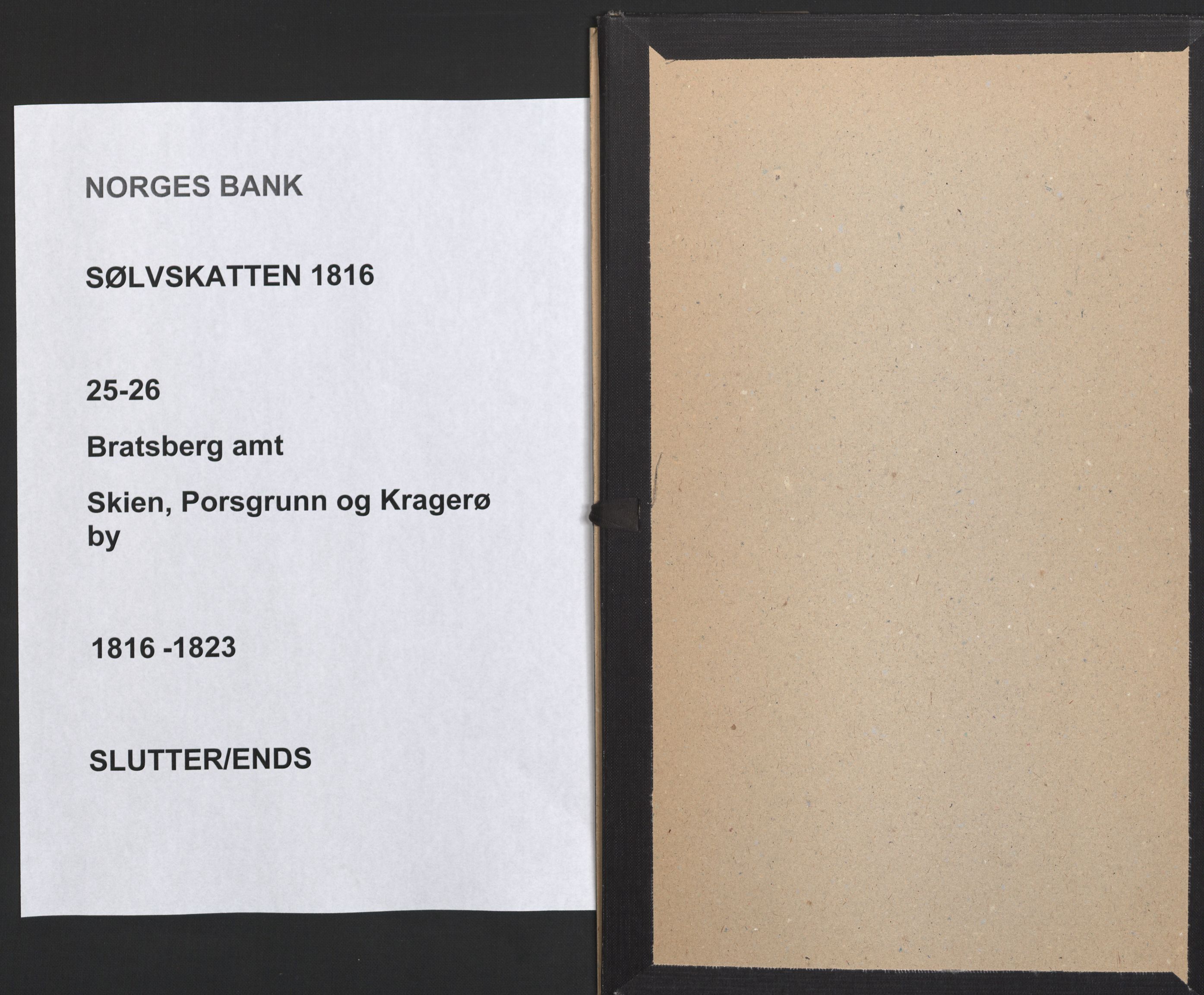 Sølvskatten 1816, NOBA/SOLVSKATTEN/A/L0024: Bind 25-26: Porsgrunn og Kragerø, 1816-1823, p. 27