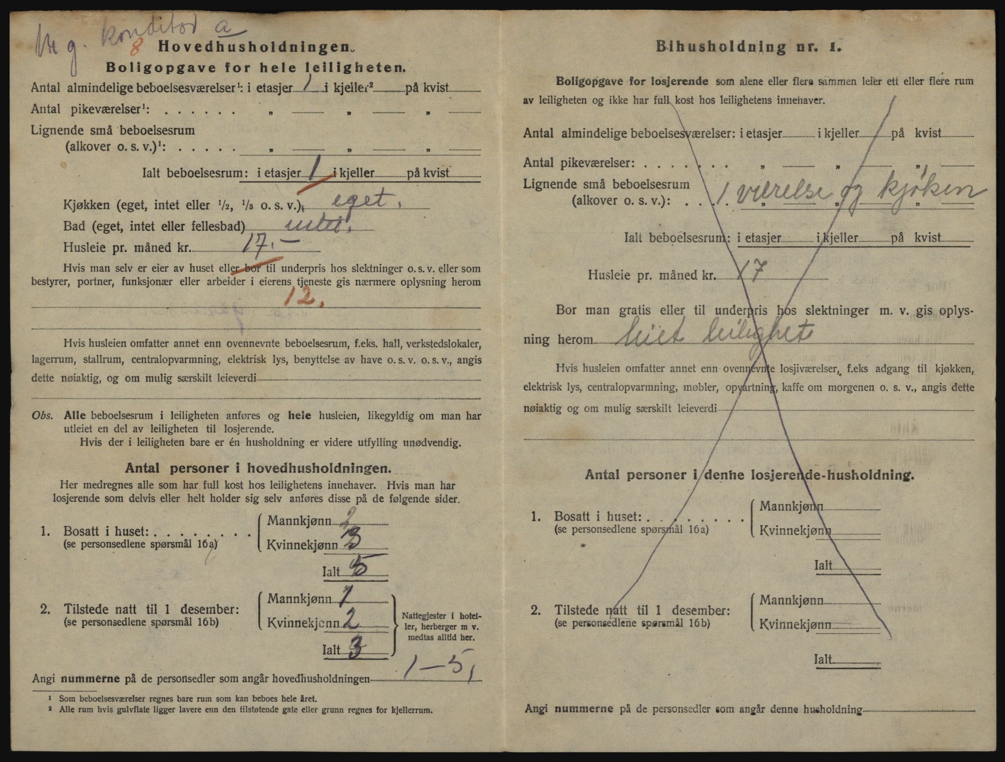 SATØ, 1920 census for Hammerfest, 1920, p. 1883