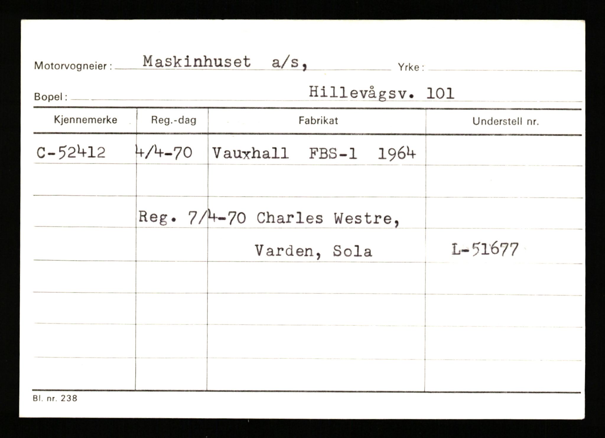 Stavanger trafikkstasjon, SAST/A-101942/0/G/L0007: Registreringsnummer: 49019 - 67460, 1930-1971, p. 887