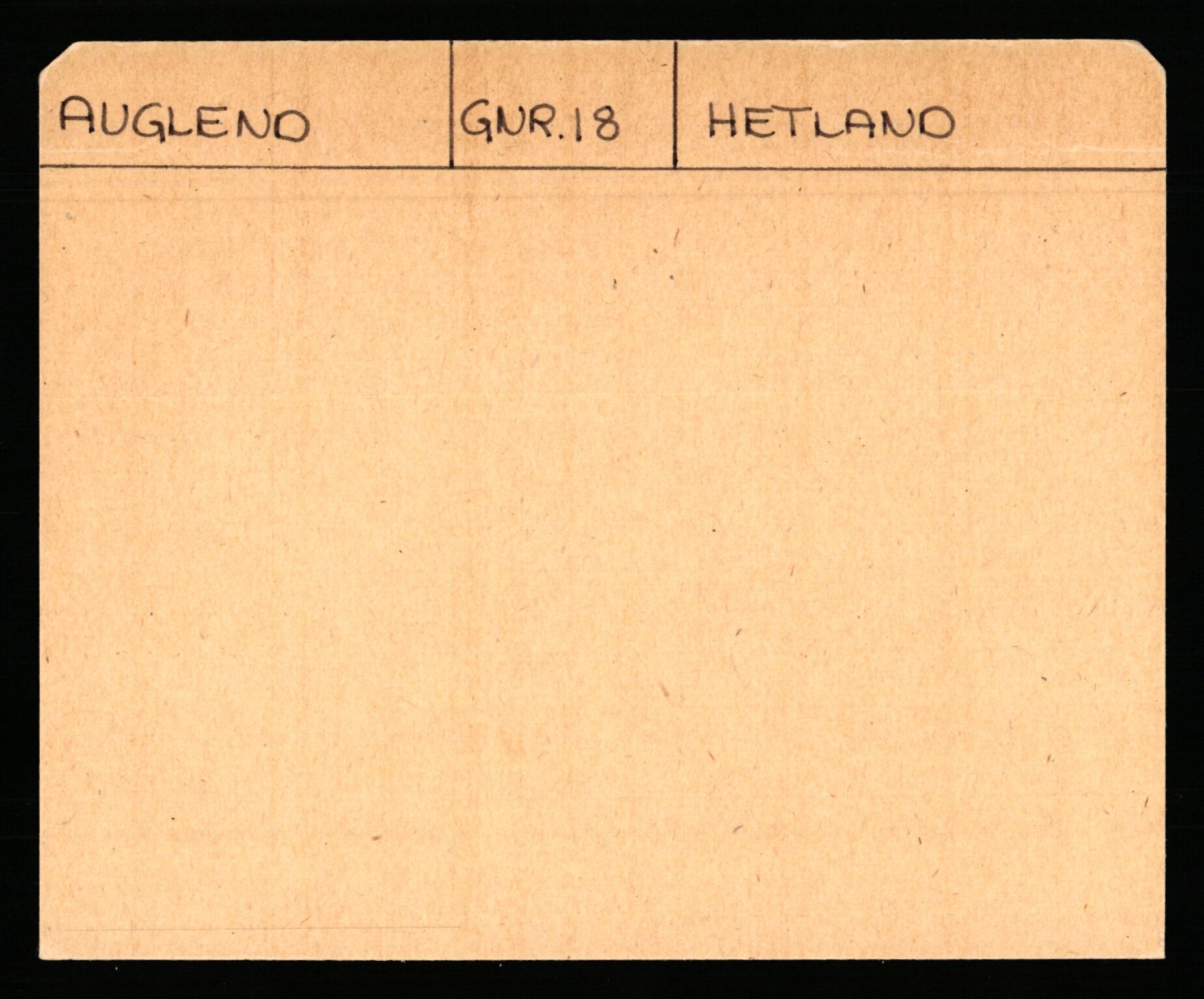 Statsarkivet i Stavanger, AV/SAST-A-101971/03/Y/Yk/L0002: Registerkort sortert etter gårdsnavn: Auglend - Bakkevik, 1750-1930, p. 1