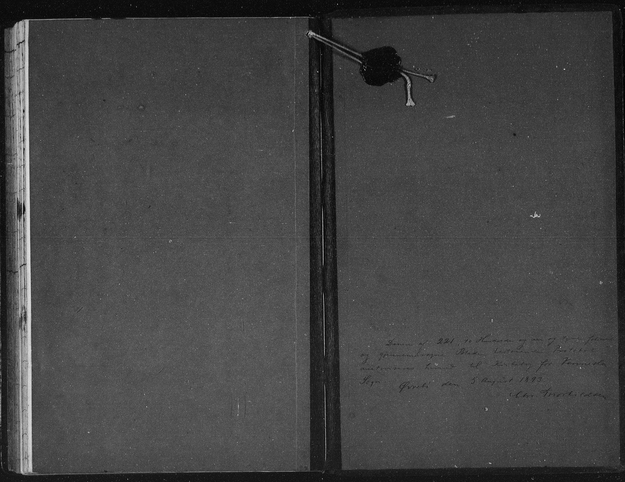 Vennesla sokneprestkontor, AV/SAK-1111-0045/Fb/Fbb/L0004: Parish register (copy) no. B 4, 1893-1902