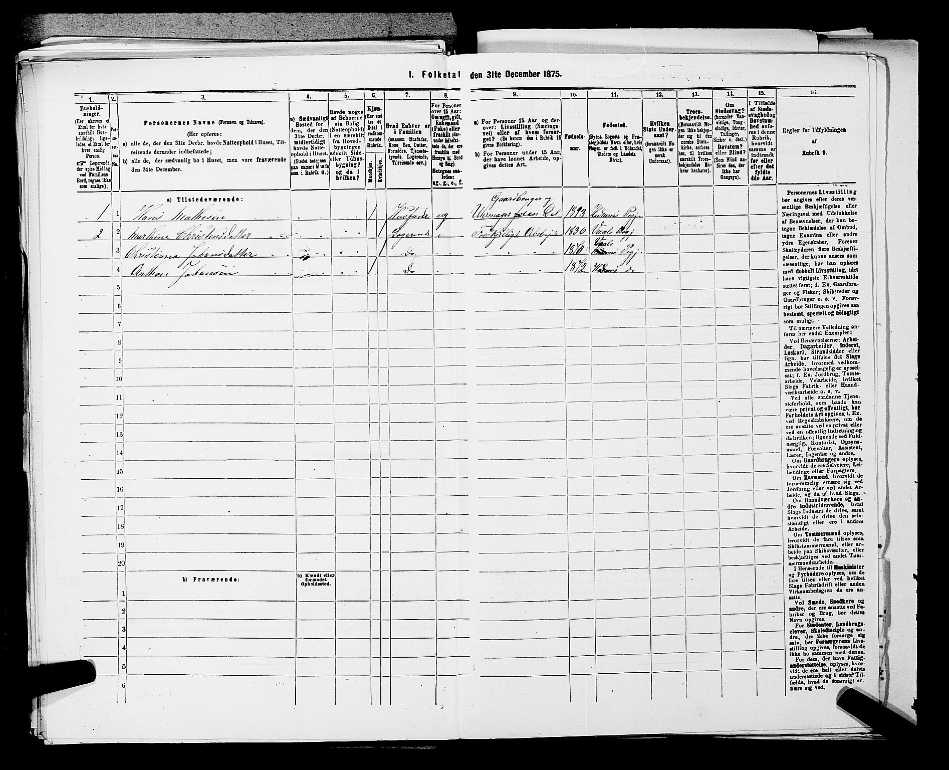 SAKO, 1875 census for 0727P Hedrum, 1875, p. 482