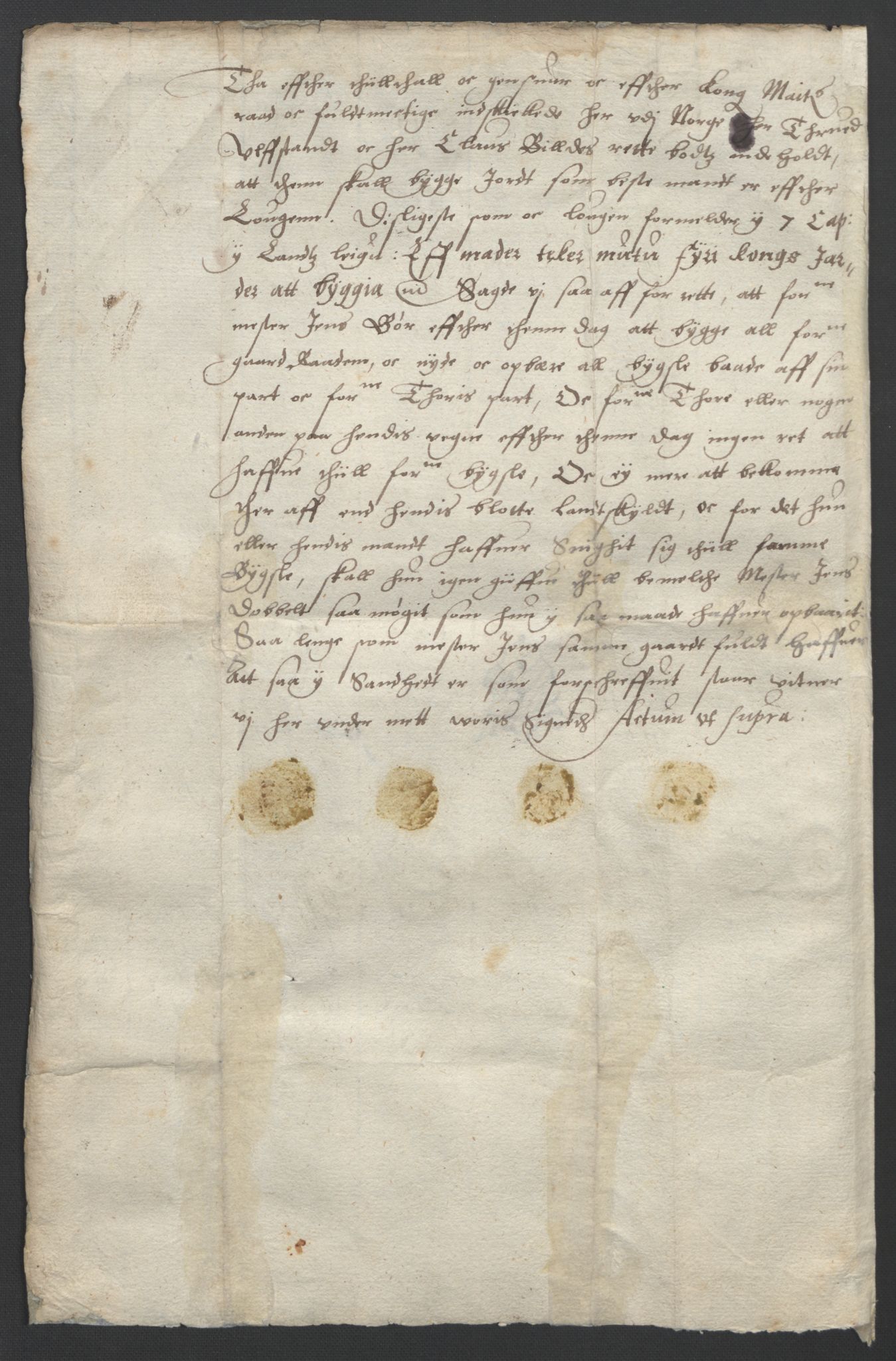 Oslo stiftsdireksjon, SAO/A-11085/G/Gb/L0001: Bispestolens dokumenter, 1584-1612, p. 29