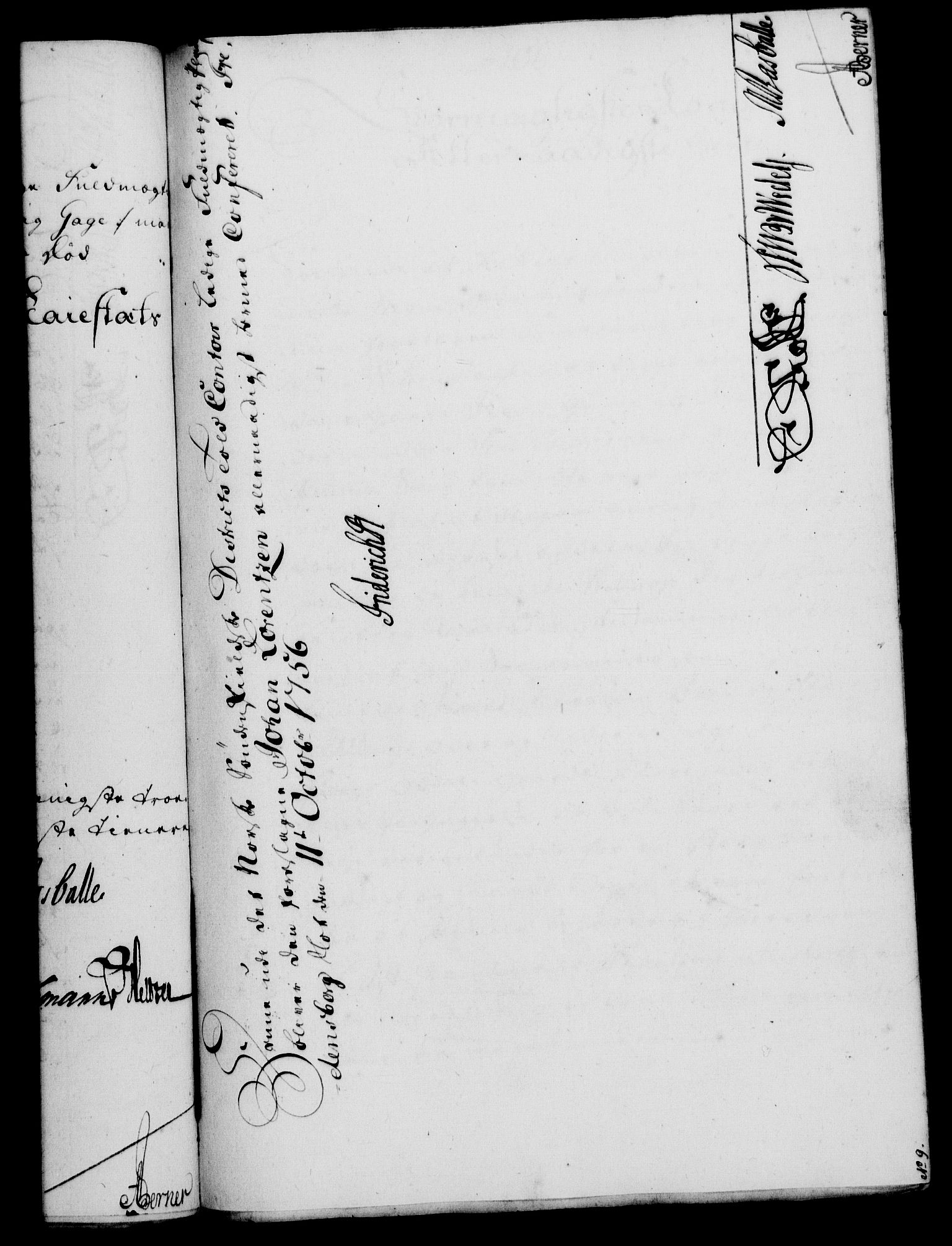 Rentekammeret, Kammerkanselliet, RA/EA-3111/G/Gf/Gfa/L0038: Norsk relasjons- og resolusjonsprotokoll (merket RK 52.38), 1756, p. 537
