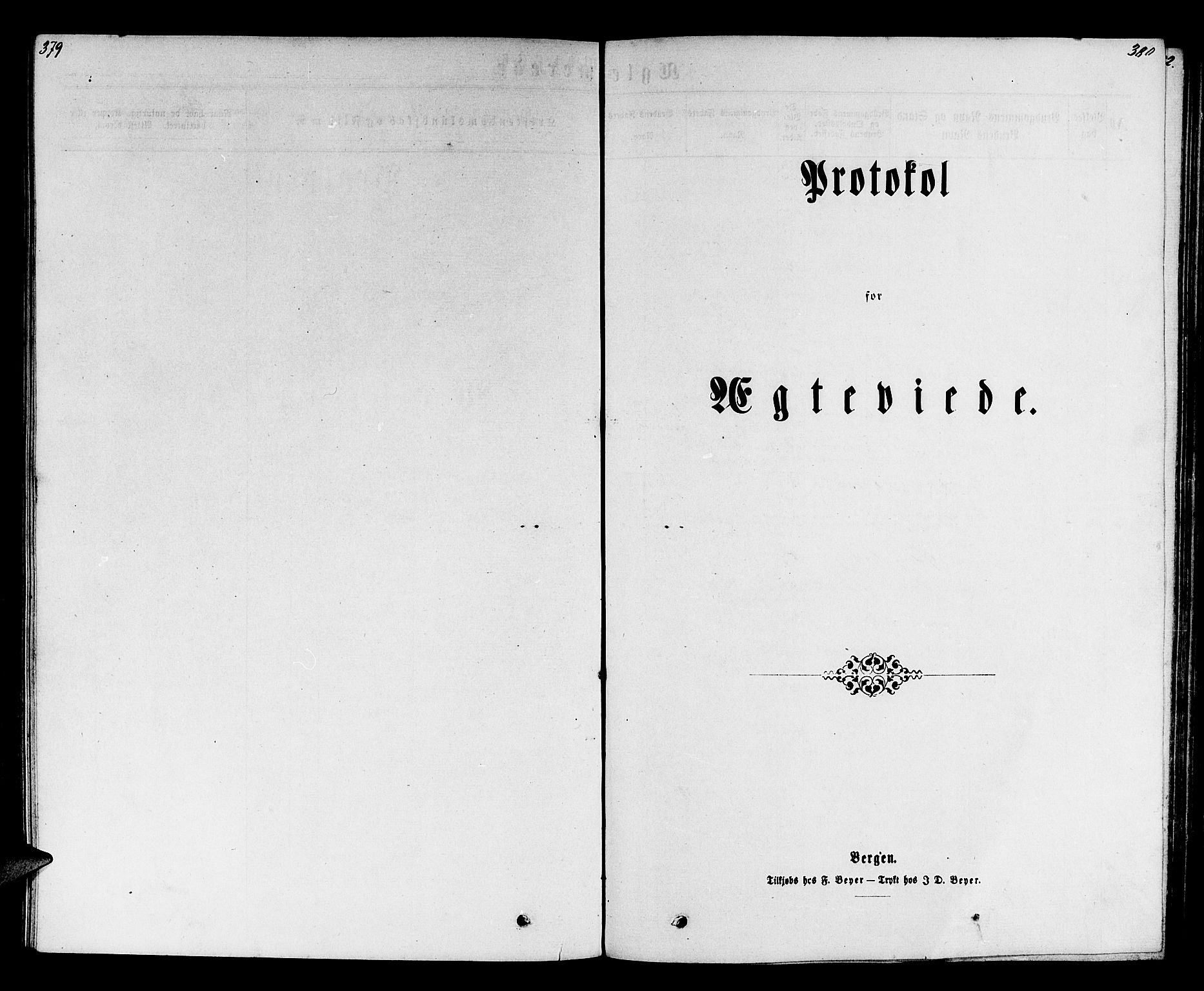 Hamre sokneprestembete, SAB/A-75501/H/Ha/Hab: Parish register (copy) no. B 2, 1863-1880, p. 379-380