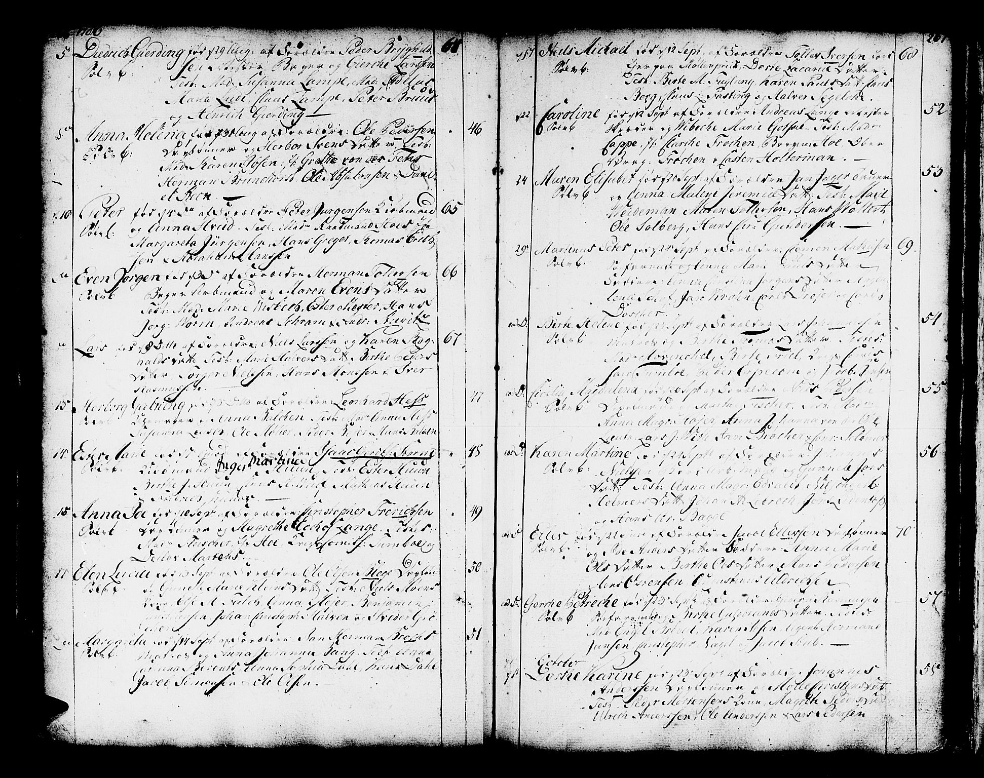 Domkirken sokneprestembete, SAB/A-74801/H/Haa/L0003: Parish register (official) no. A 3, 1758-1789, p. 266-267
