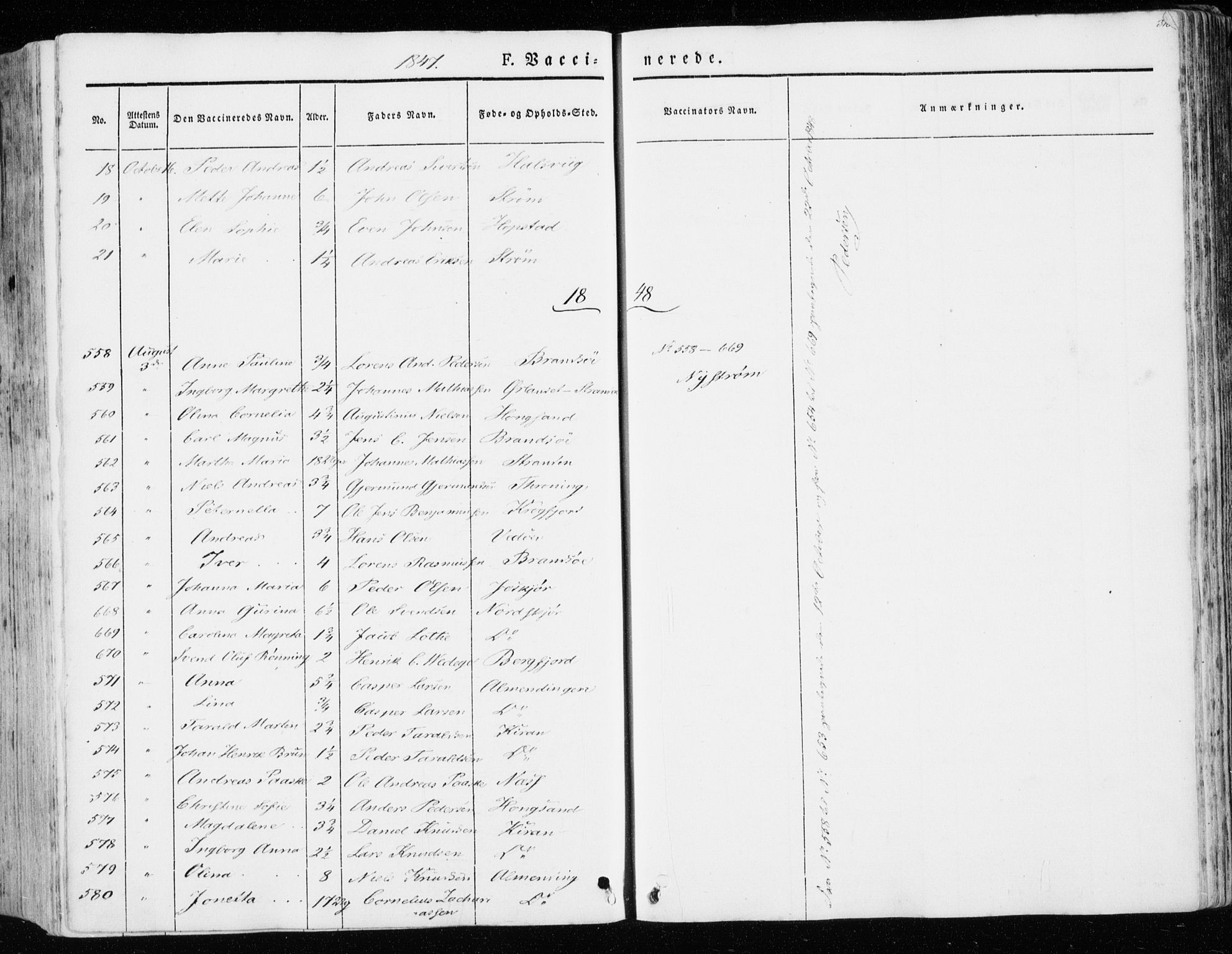 Ministerialprotokoller, klokkerbøker og fødselsregistre - Sør-Trøndelag, AV/SAT-A-1456/657/L0704: Parish register (official) no. 657A05, 1846-1857, p. 310