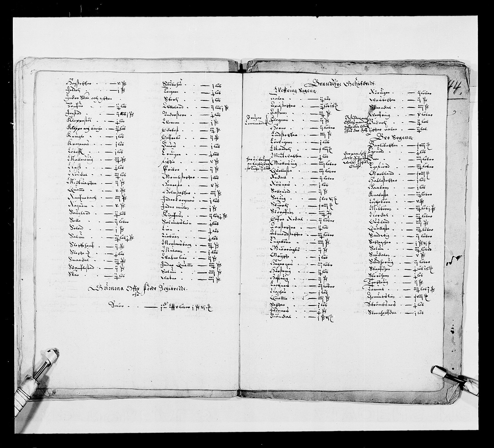 Stattholderembetet 1572-1771, AV/RA-EA-2870/Ek/L0024/0001: Jordebøker 1633-1658: / Jordebøker for Bergenhus len, 1644, p. 46