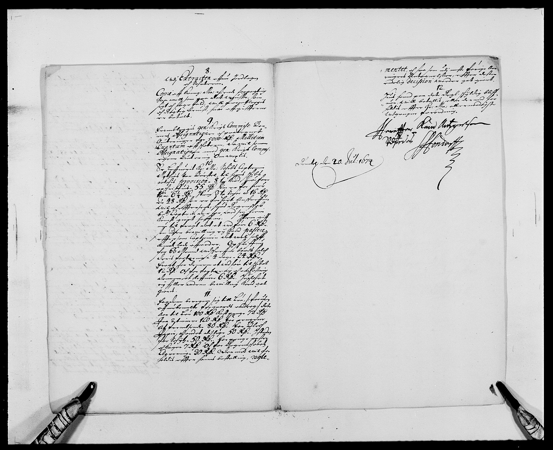 Rentekammeret inntil 1814, Reviderte regnskaper, Fogderegnskap, RA/EA-4092/R41/L2528: Fogderegnskap Lista, 1673-1674, p. 158