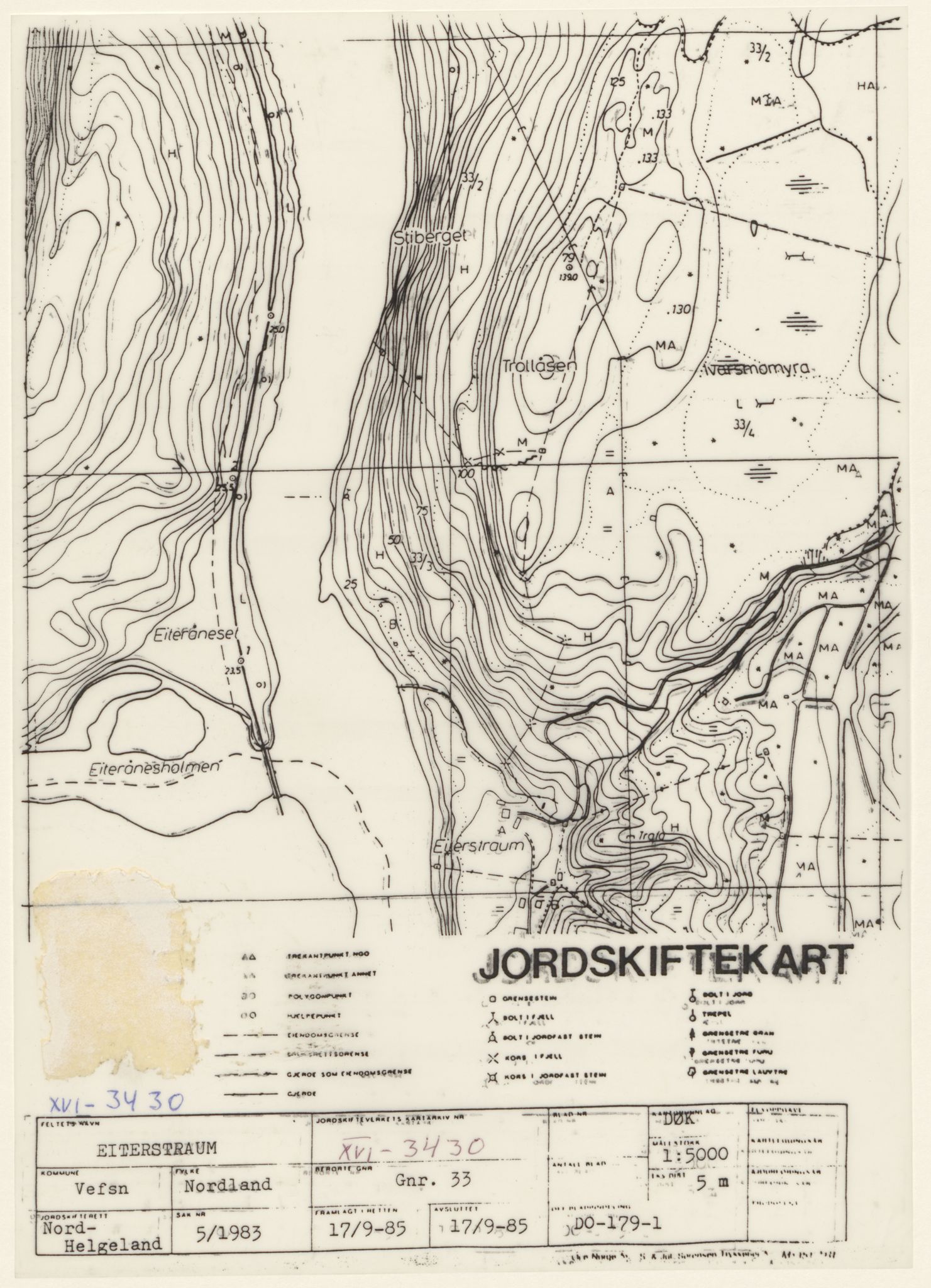 Jordskifteverkets kartarkiv, RA/S-3929/T, 1859-1988, p. 4462