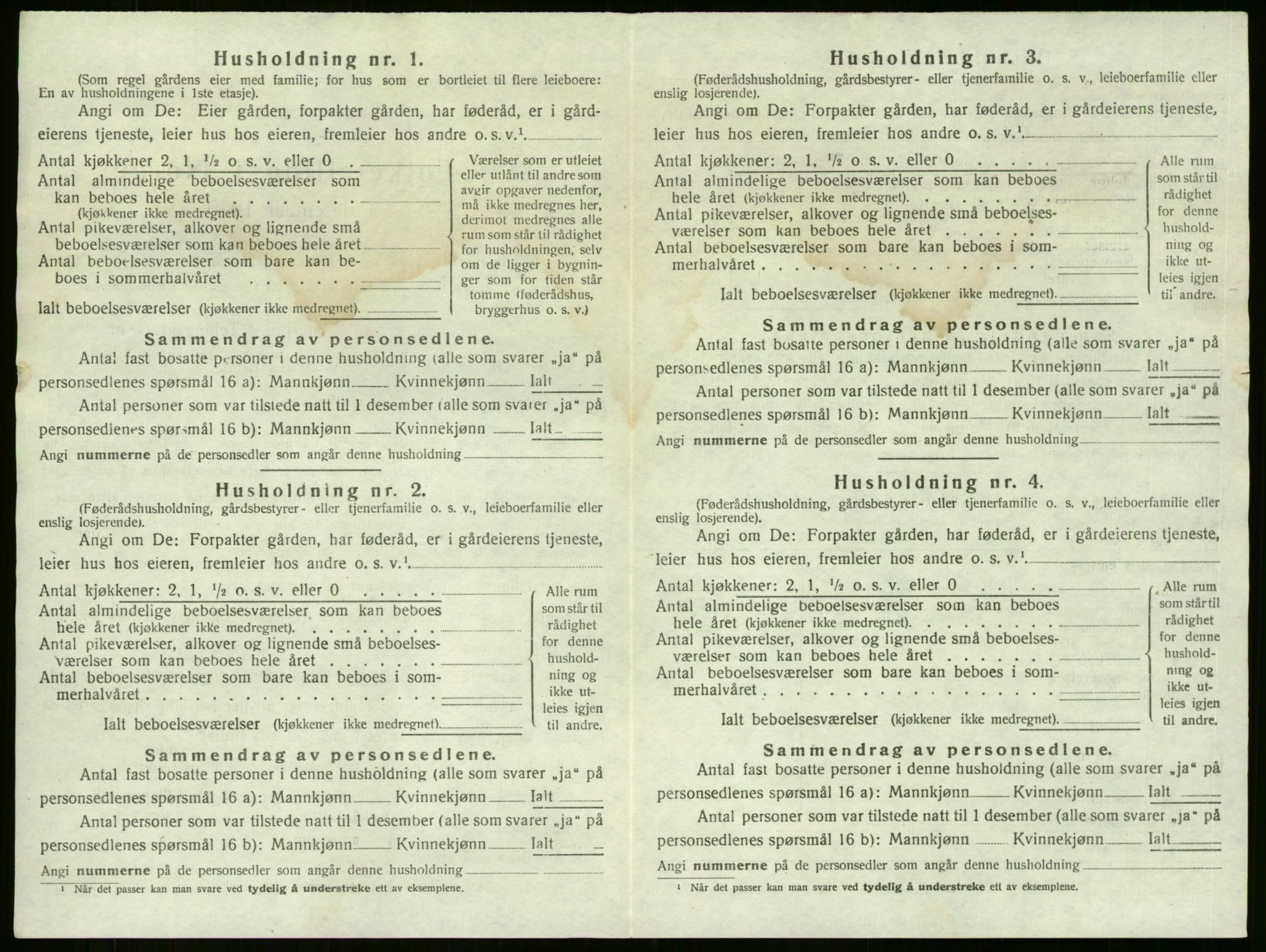 SAKO, 1920 census for Sem, 1920, p. 2774