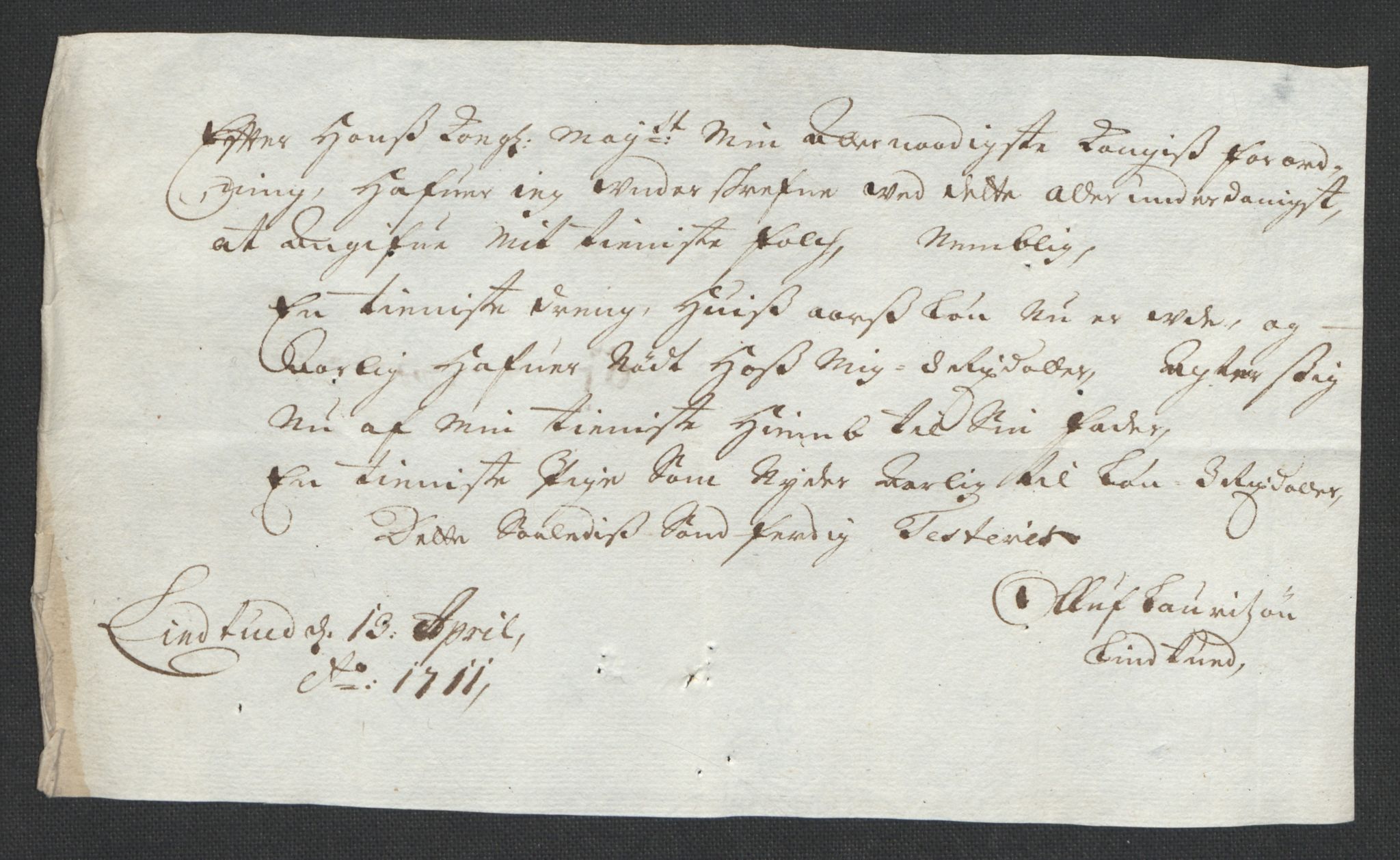 Rentekammeret inntil 1814, Reviderte regnskaper, Fogderegnskap, AV/RA-EA-4092/R39/L2319: Fogderegnskap Nedenes, 1710-1711, p. 667