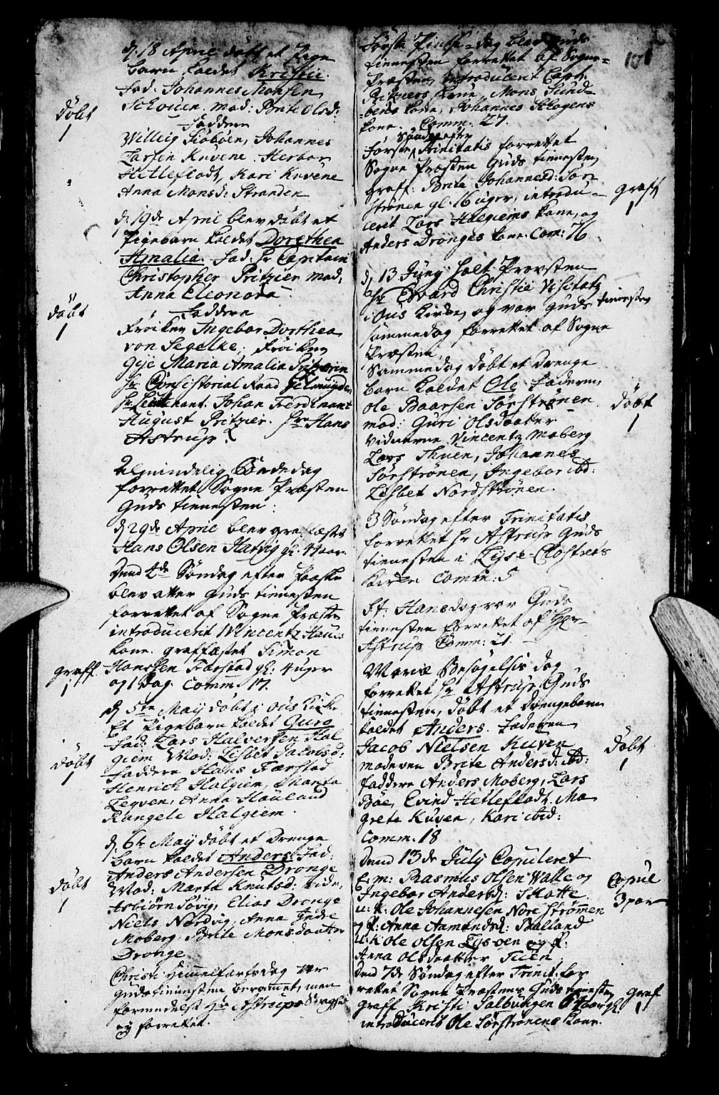 Os sokneprestembete, AV/SAB-A-99929: Parish register (official) no. A 2, 1723-1758, p. 100