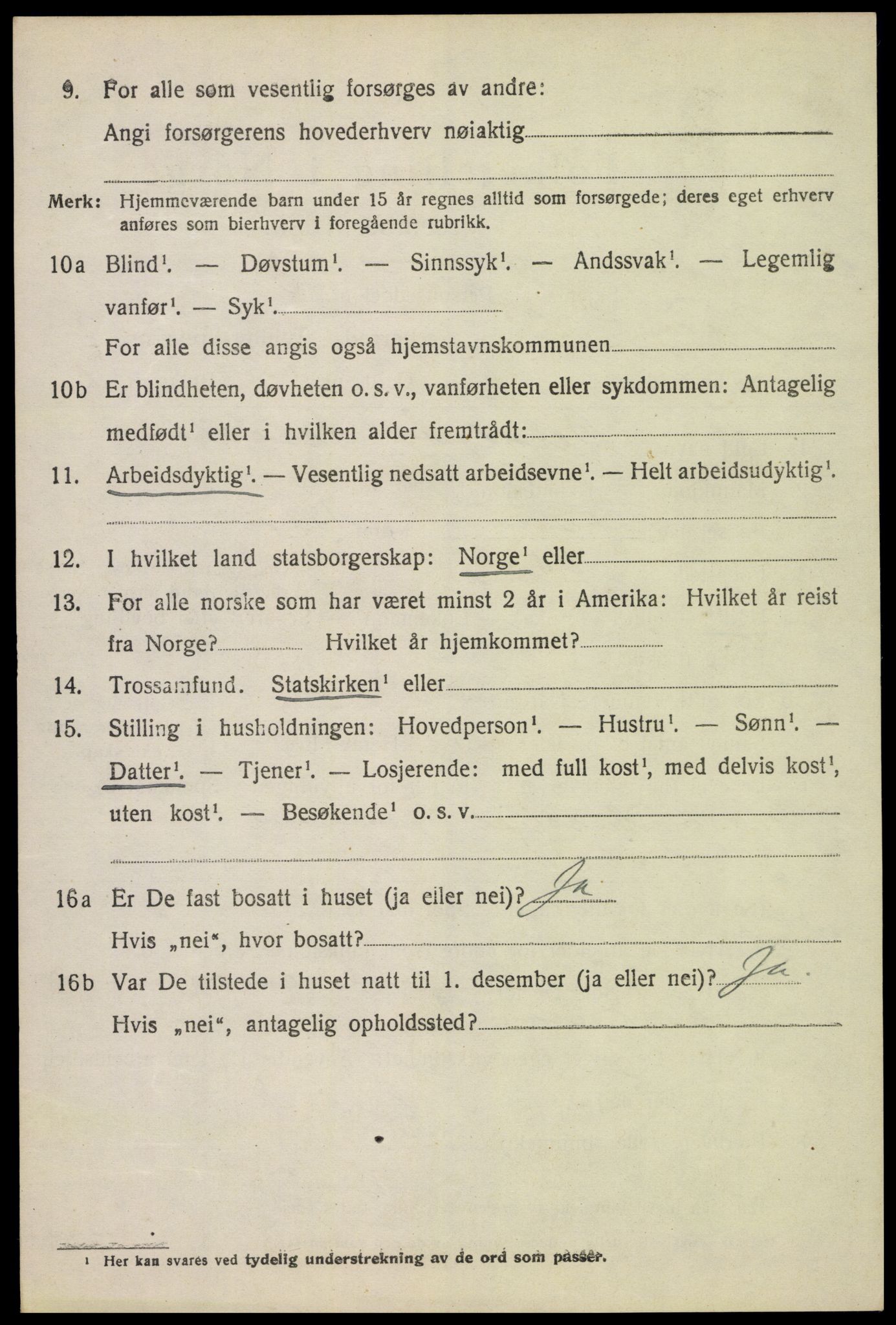 SAH, 1920 census for Vang (Hedmark), 1920, p. 14728