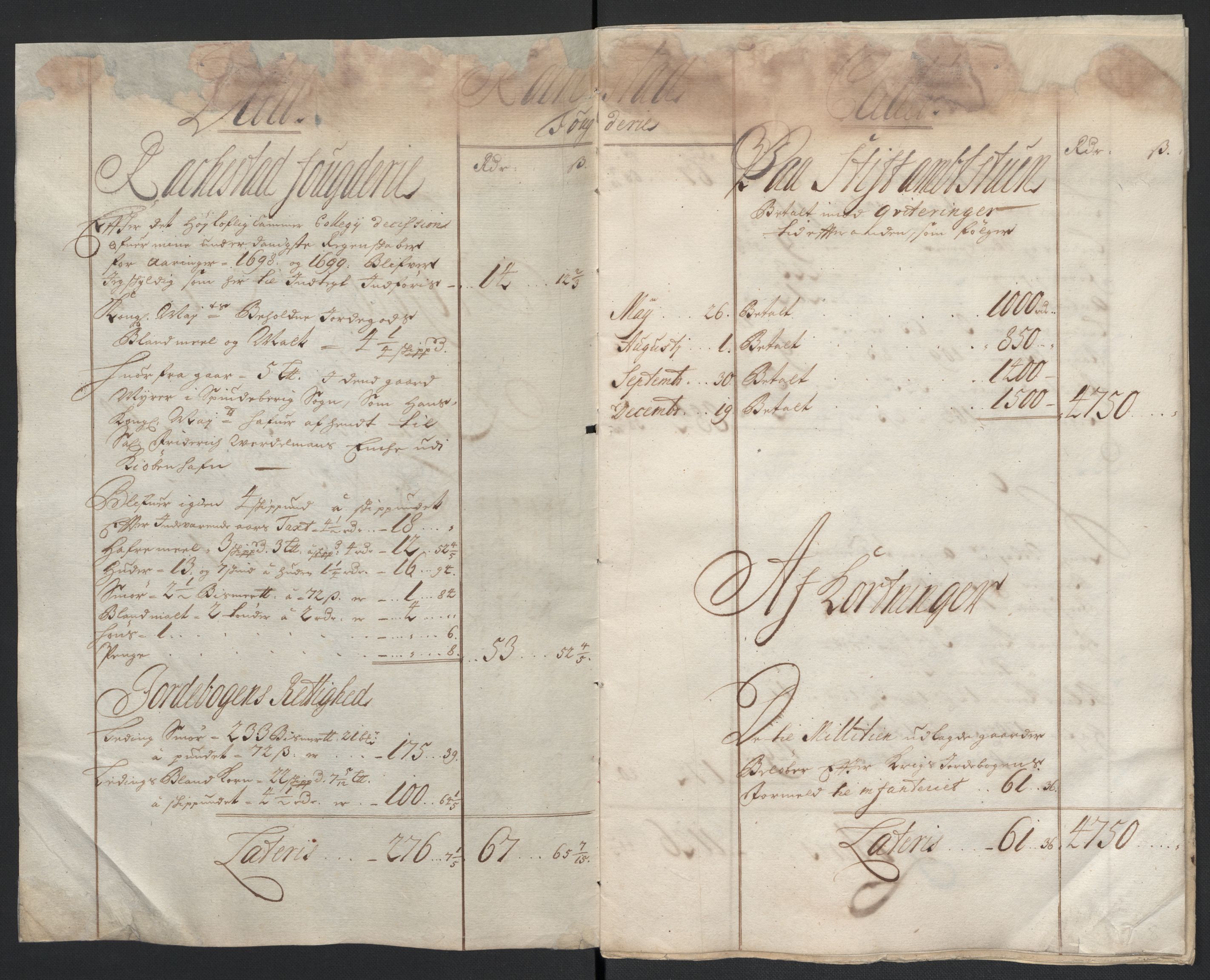 Rentekammeret inntil 1814, Reviderte regnskaper, Fogderegnskap, AV/RA-EA-4092/R07/L0292: Fogderegnskap Rakkestad, Heggen og Frøland, 1701, p. 5