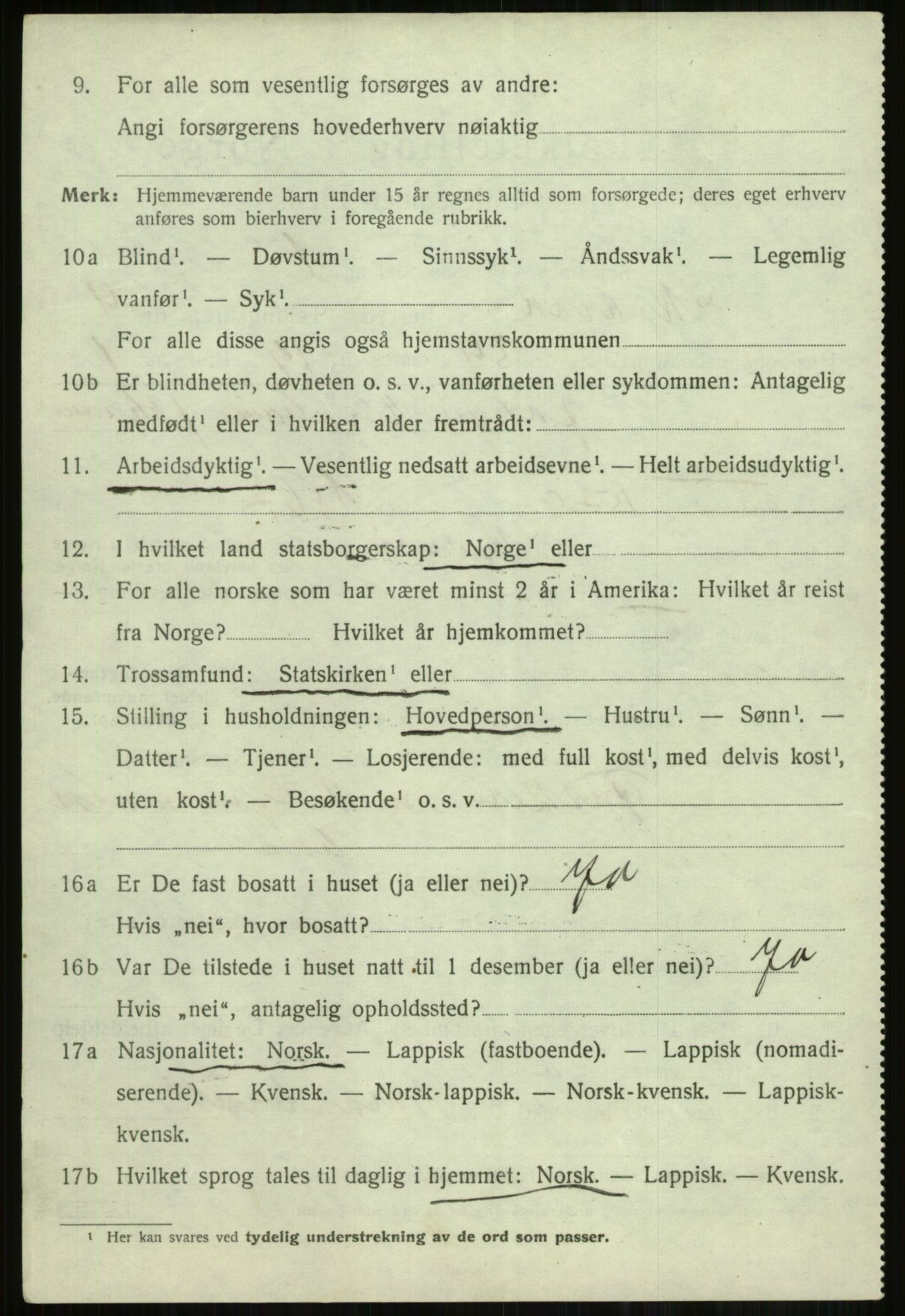 SATØ, 1920 census for Skjervøy, 1920, p. 2886