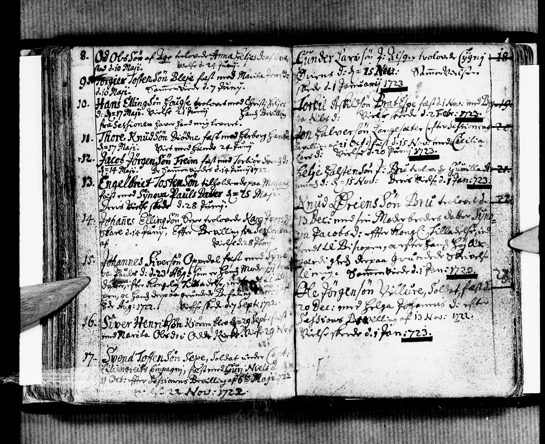 Ullensvang sokneprestembete, SAB/A-78701/H/Haa: Parish register (official) no. A 2, 1669-1732