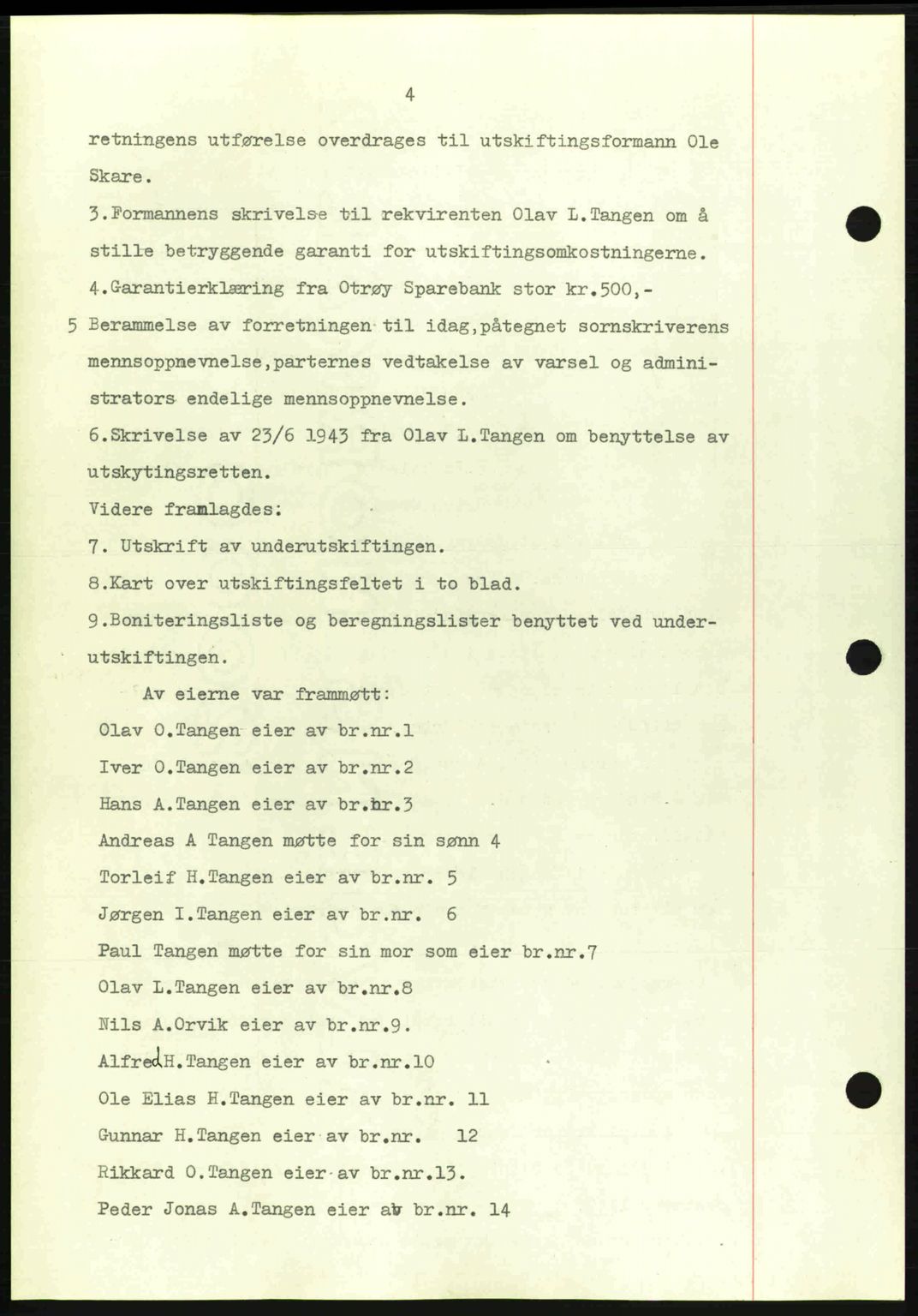 Romsdal sorenskriveri, AV/SAT-A-4149/1/2/2C: Mortgage book no. A15, 1943-1944, Diary no: : 2241/1943