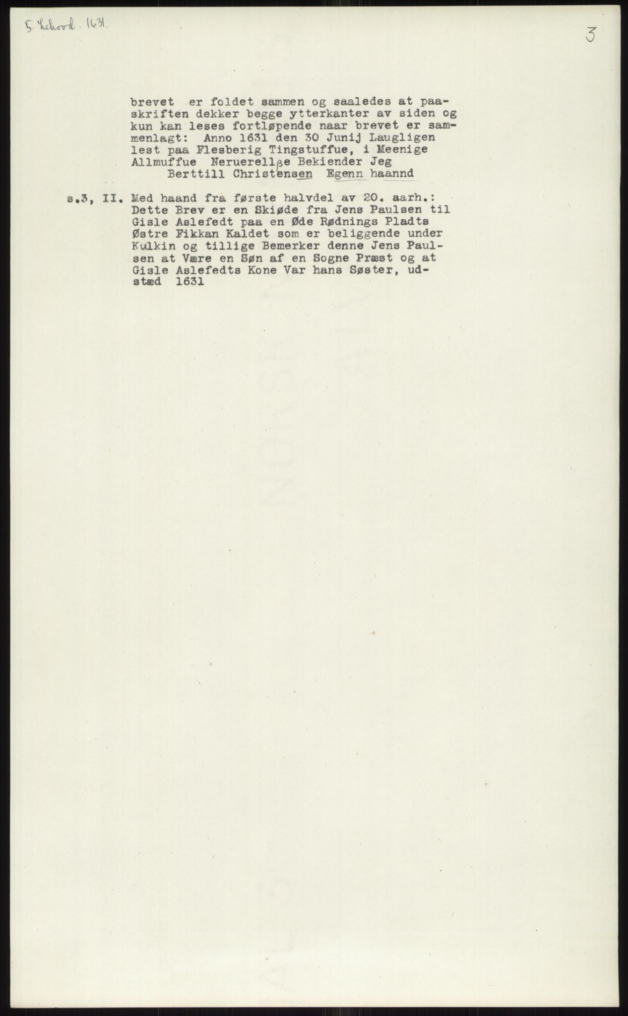 Samlinger til kildeutgivelse, Diplomavskriftsamlingen, AV/RA-EA-4053/H/Ha, p. 1166