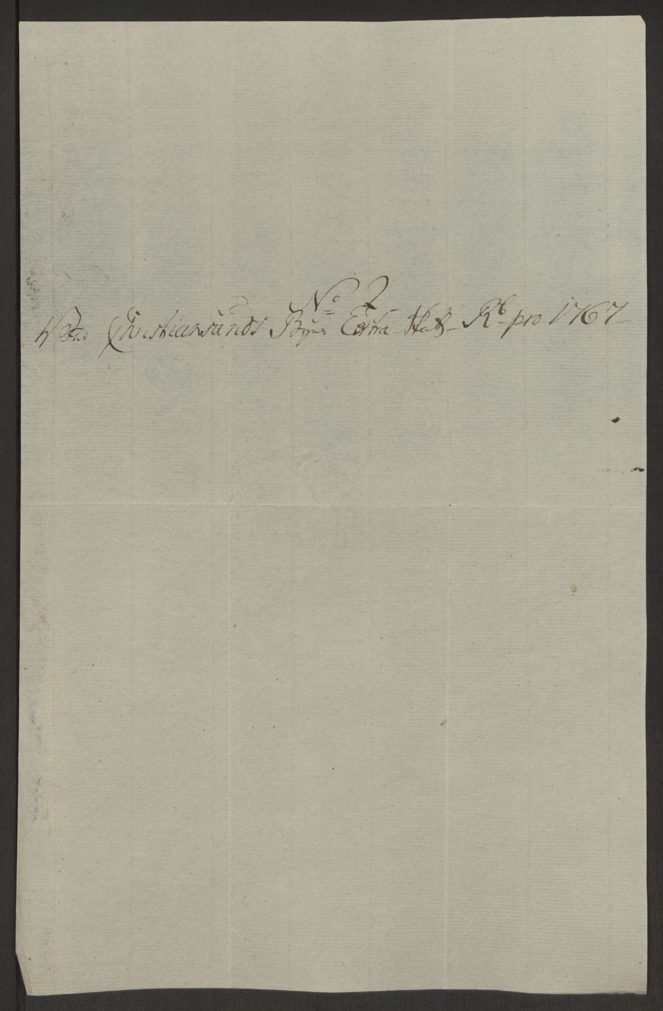 Rentekammeret inntil 1814, Reviderte regnskaper, Byregnskaper, AV/RA-EA-4066/R/Rr/L0495/0004: [R1] Kontribusjonsregnskap / Ekstraskatt, 1762-1772, p. 140