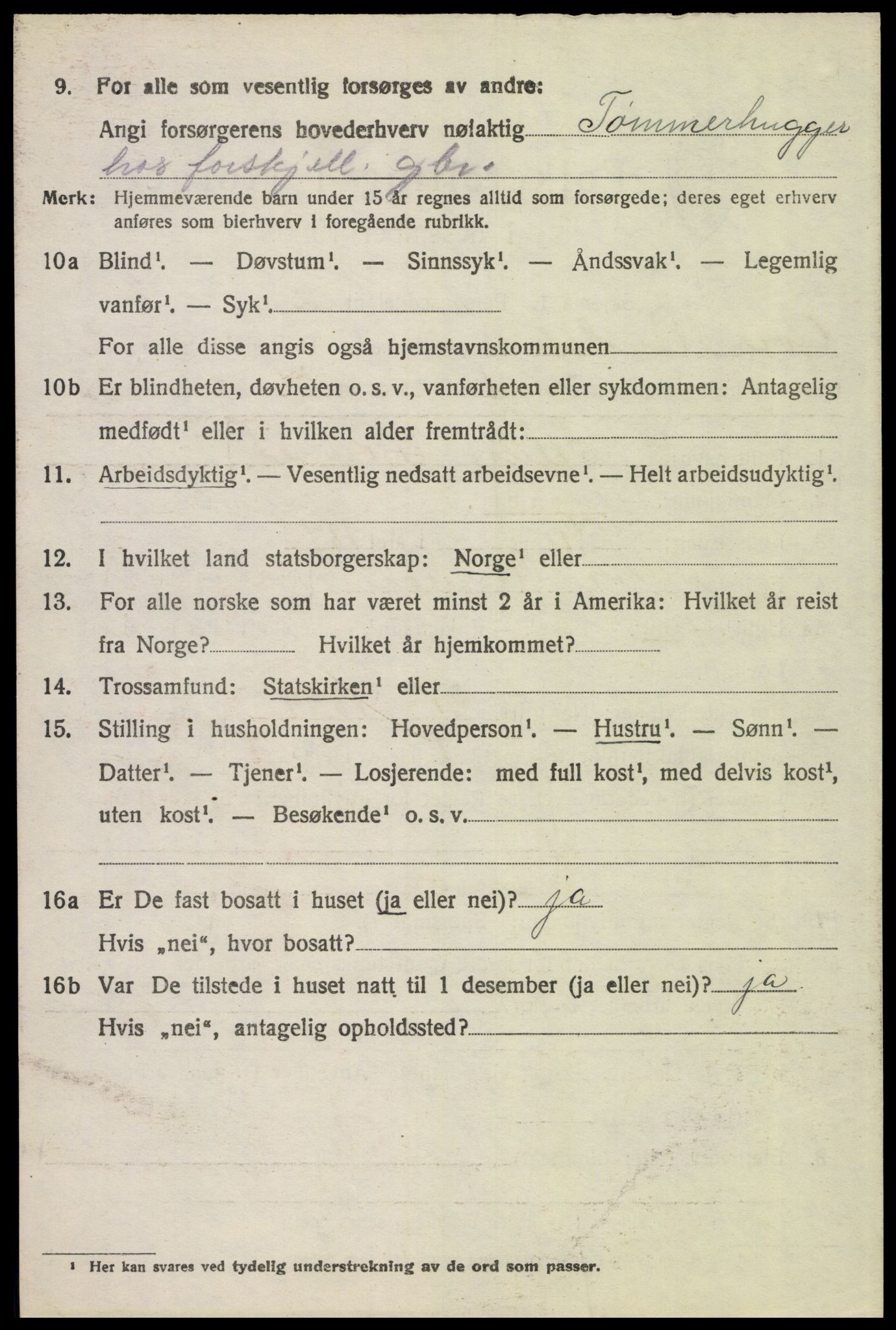 SAH, 1920 census for Øvre Rendal, 1920, p. 934