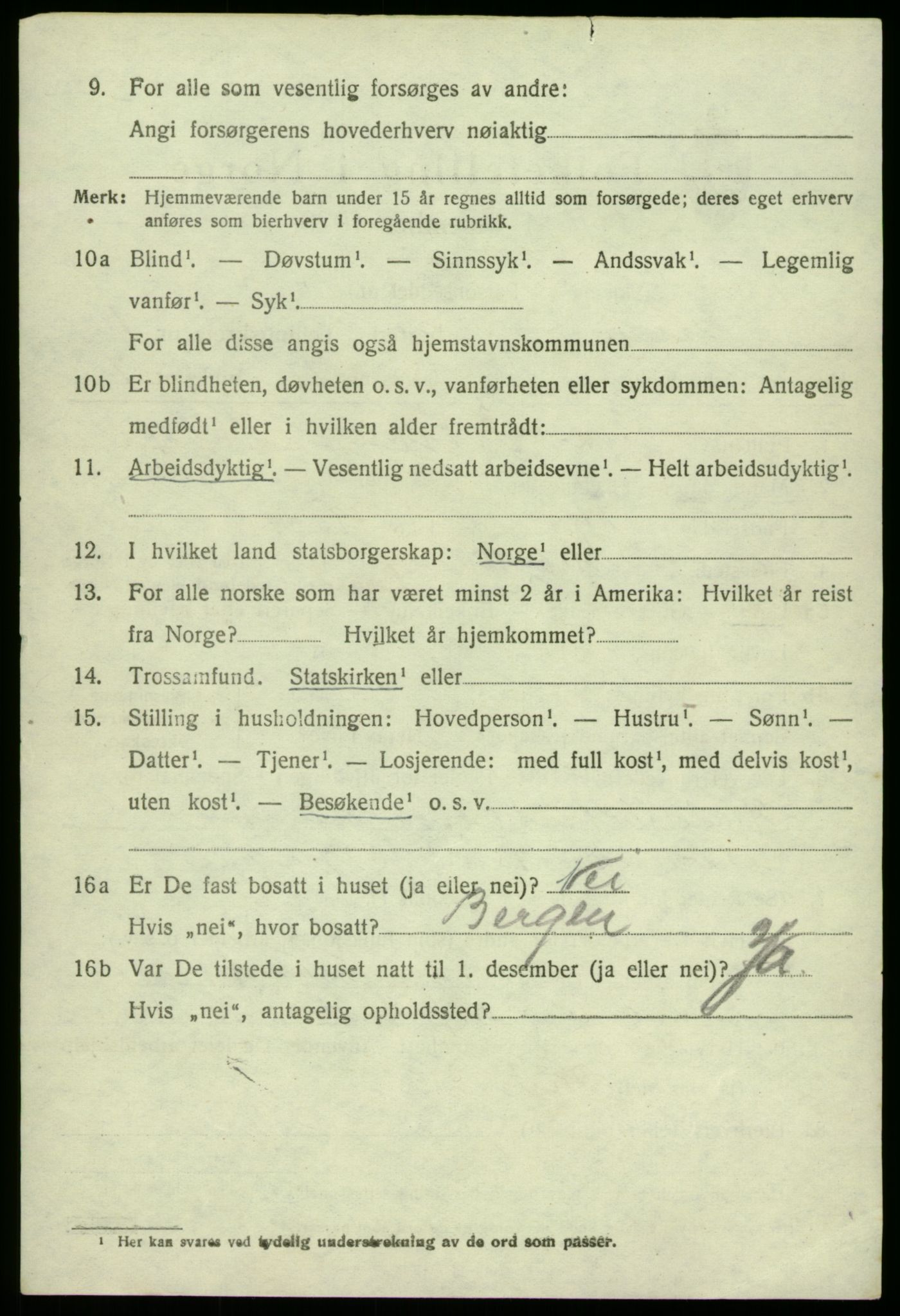 SAB, 1920 census for Åsane, 1920, p. 778