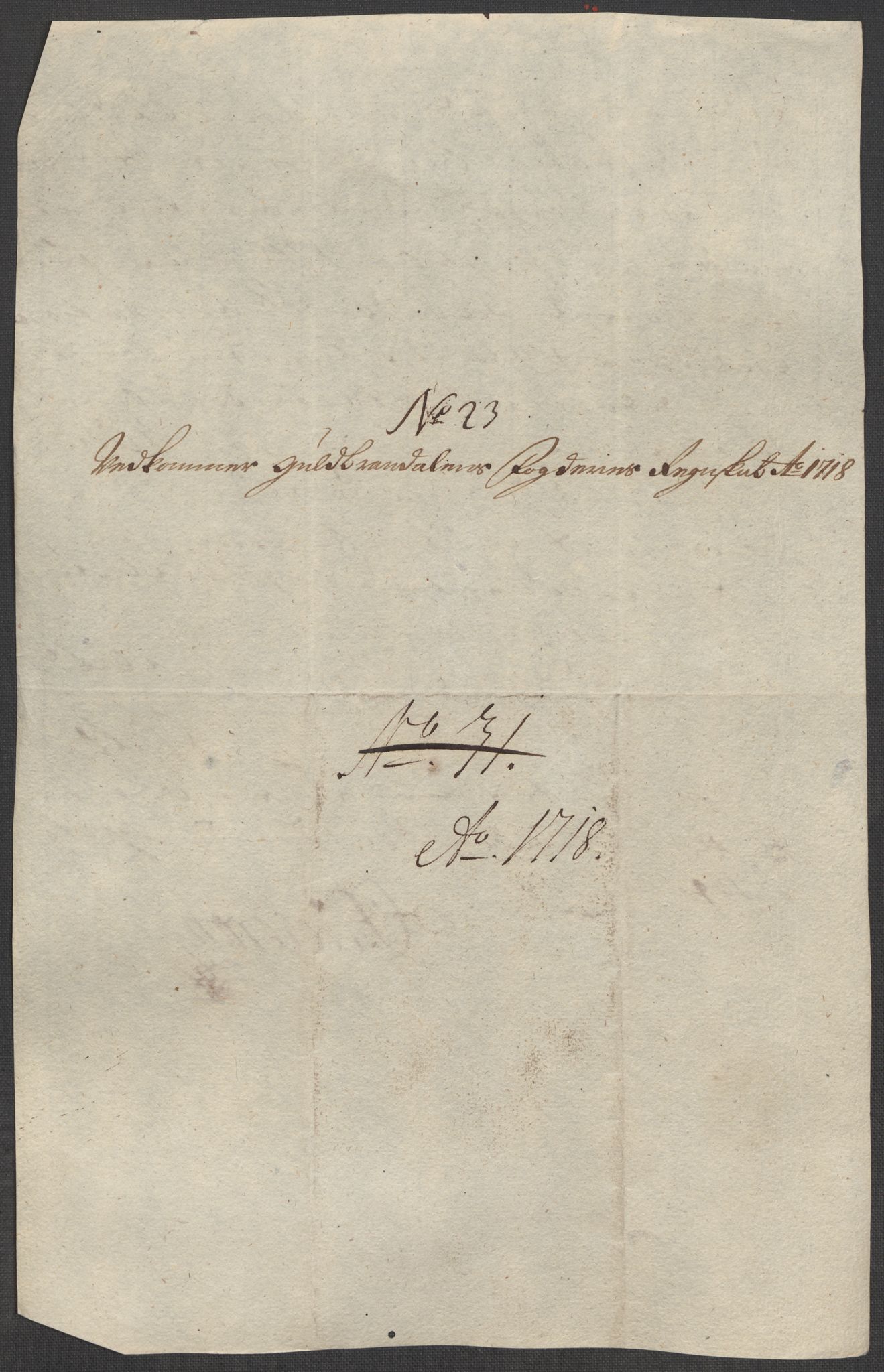 Rentekammeret inntil 1814, Reviderte regnskaper, Fogderegnskap, RA/EA-4092/R17/L1188: Fogderegnskap Gudbrandsdal, 1718, p. 156