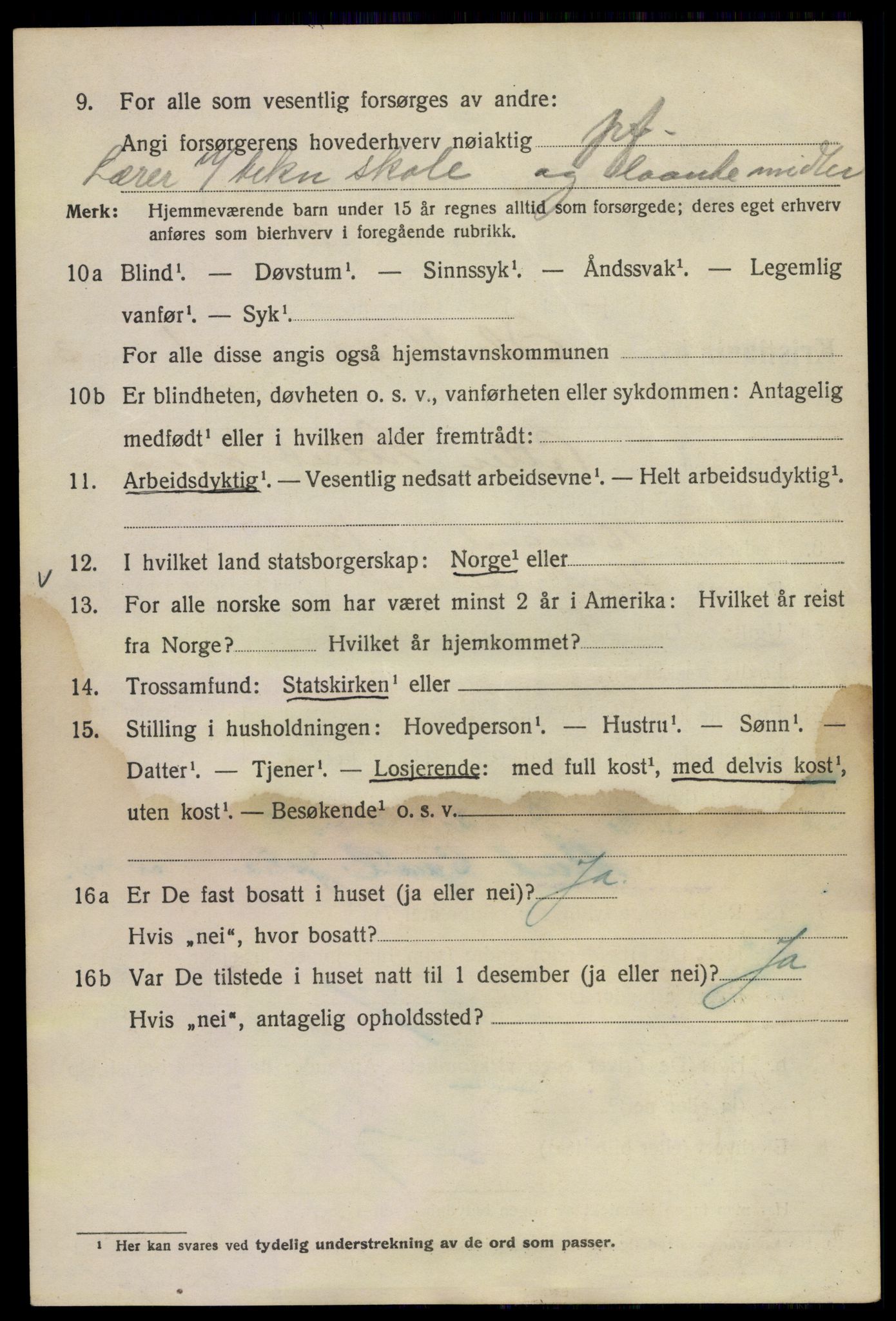 SAO, 1920 census for Kristiania, 1920, p. 432964