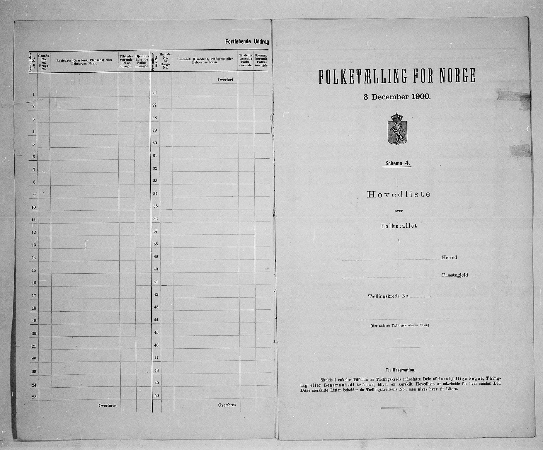 SAH, 1900 census for Trysil, 1900, p. 39