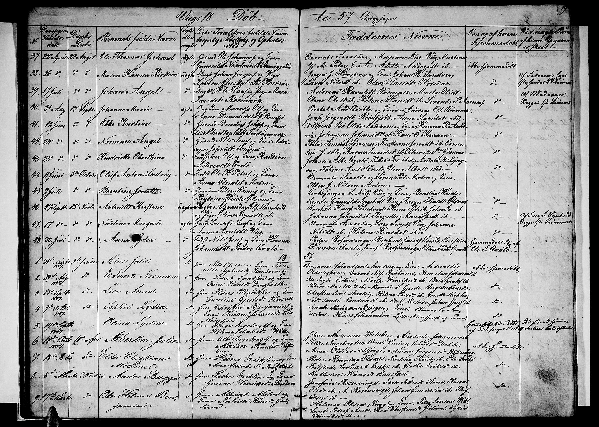 Ministerialprotokoller, klokkerbøker og fødselsregistre - Nordland, SAT/A-1459/812/L0187: Parish register (copy) no. 812C05, 1850-1883, p. 19