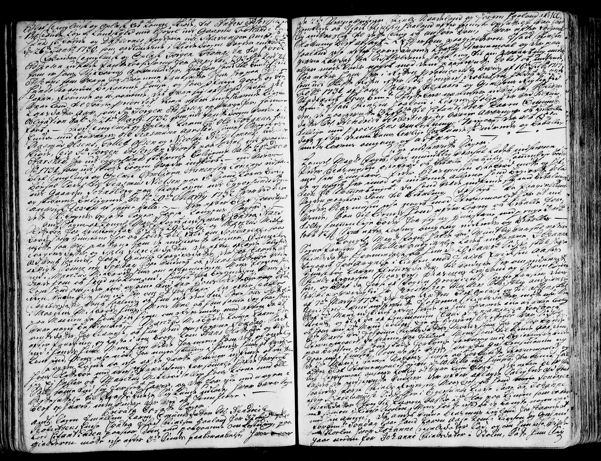 Jæren og Dalane sorenskriveri, SAST/A-100306/3/30/30BA/L0075: TINGBOK, 1730-1733, p. 105b-106a