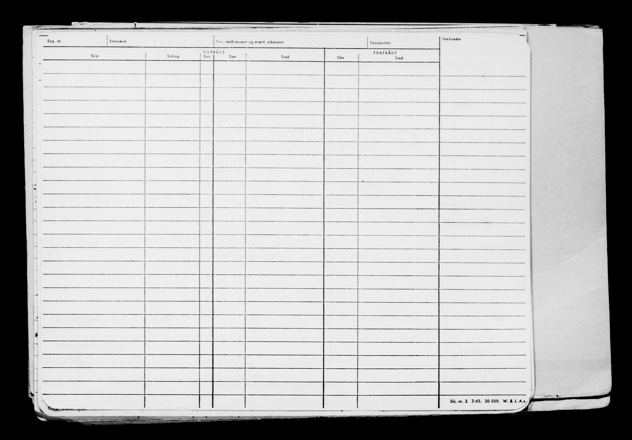 Direktoratet for sjømenn, AV/RA-S-3545/G/Gb/L0069: Hovedkort, 1907, p. 321