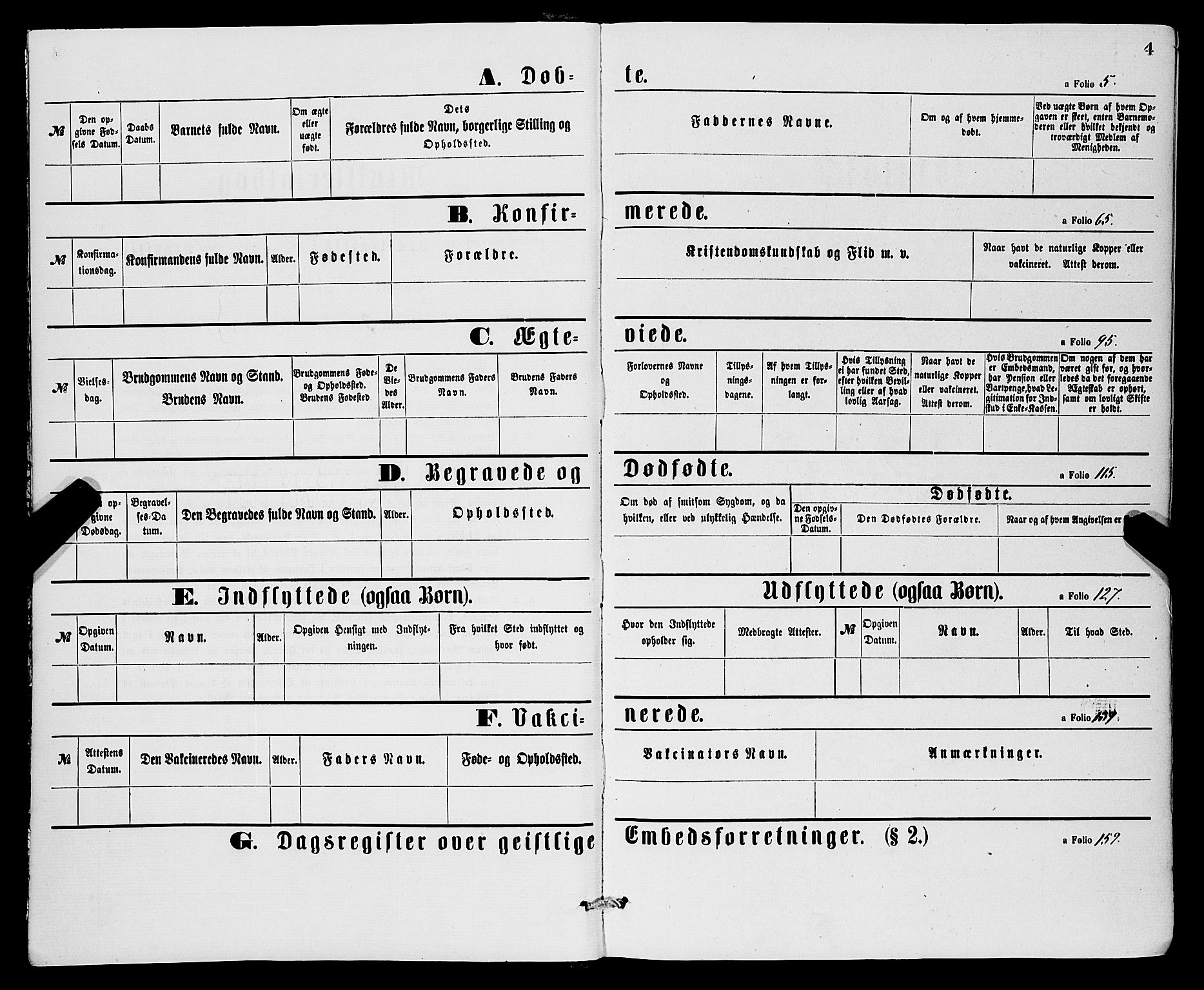 Vossestrand Sokneprestembete, AV/SAB-A-79101/H/Haa: Parish register (official) no. A 1, 1866-1877, p. 4