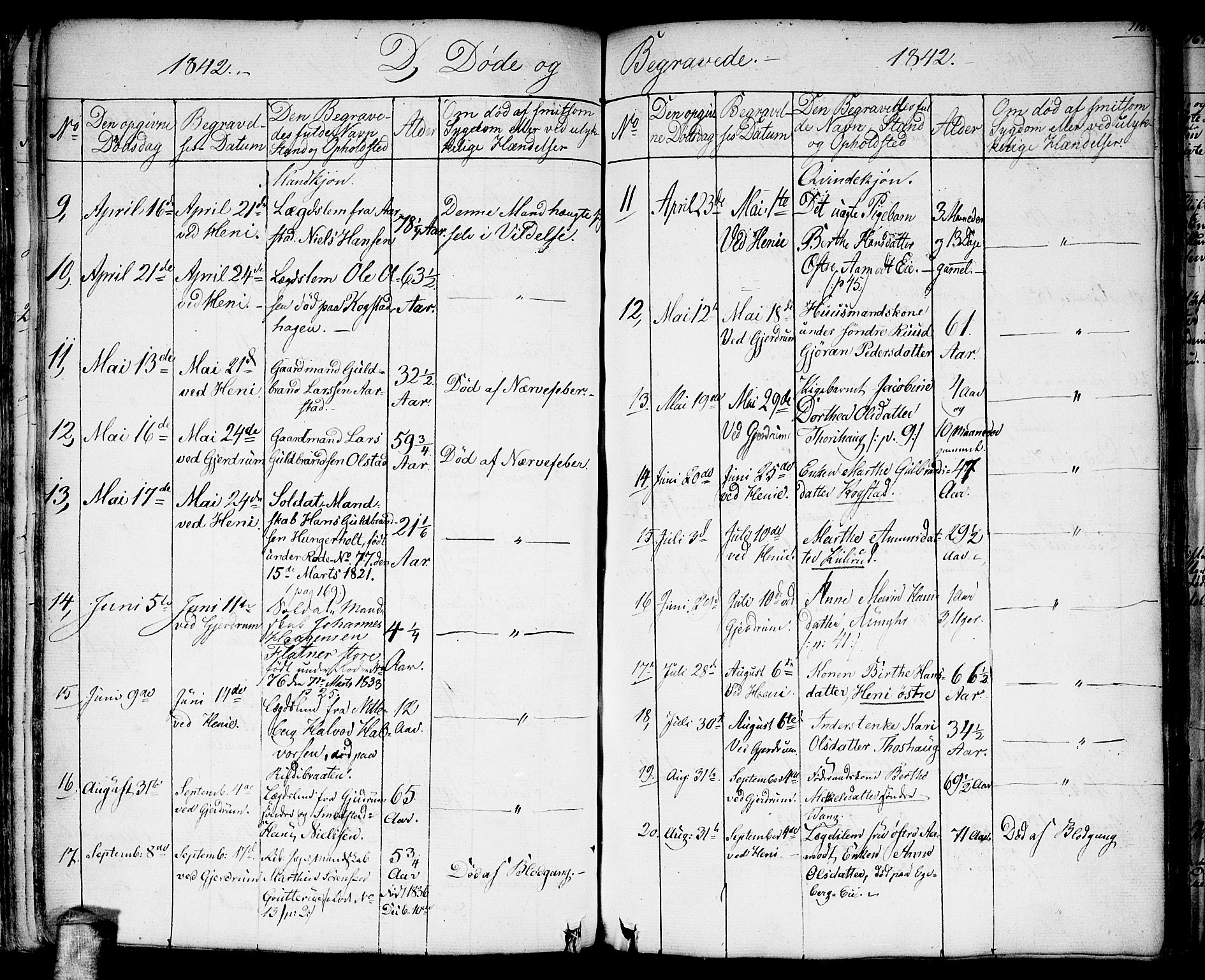 Gjerdrum prestekontor Kirkebøker, SAO/A-10412b/G/Ga/L0002: Parish register (copy) no. I 2, 1836-1850, p. 118