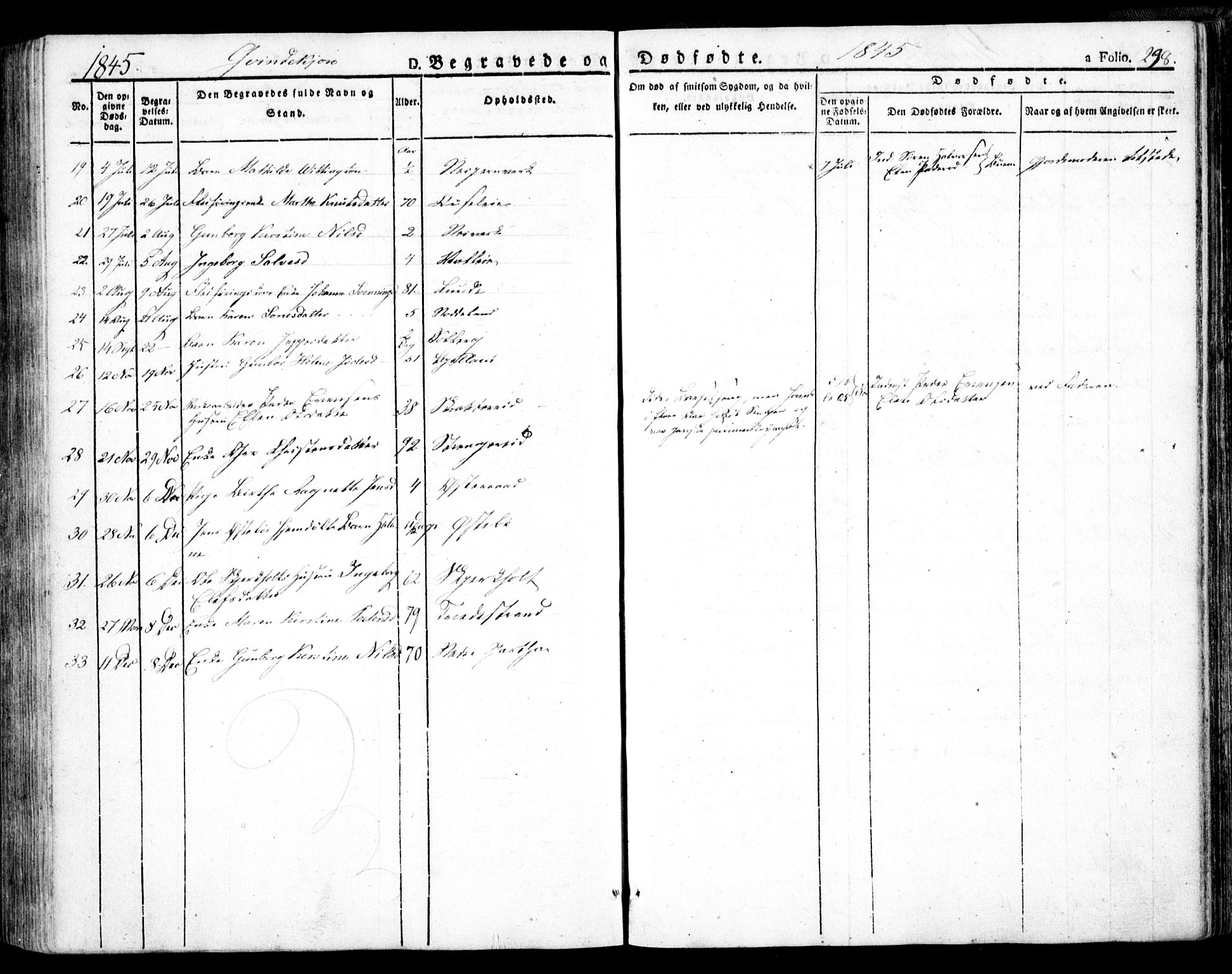 Holt sokneprestkontor, AV/SAK-1111-0021/F/Fa/L0007: Parish register (official) no. A 7, 1836-1848, p. 298