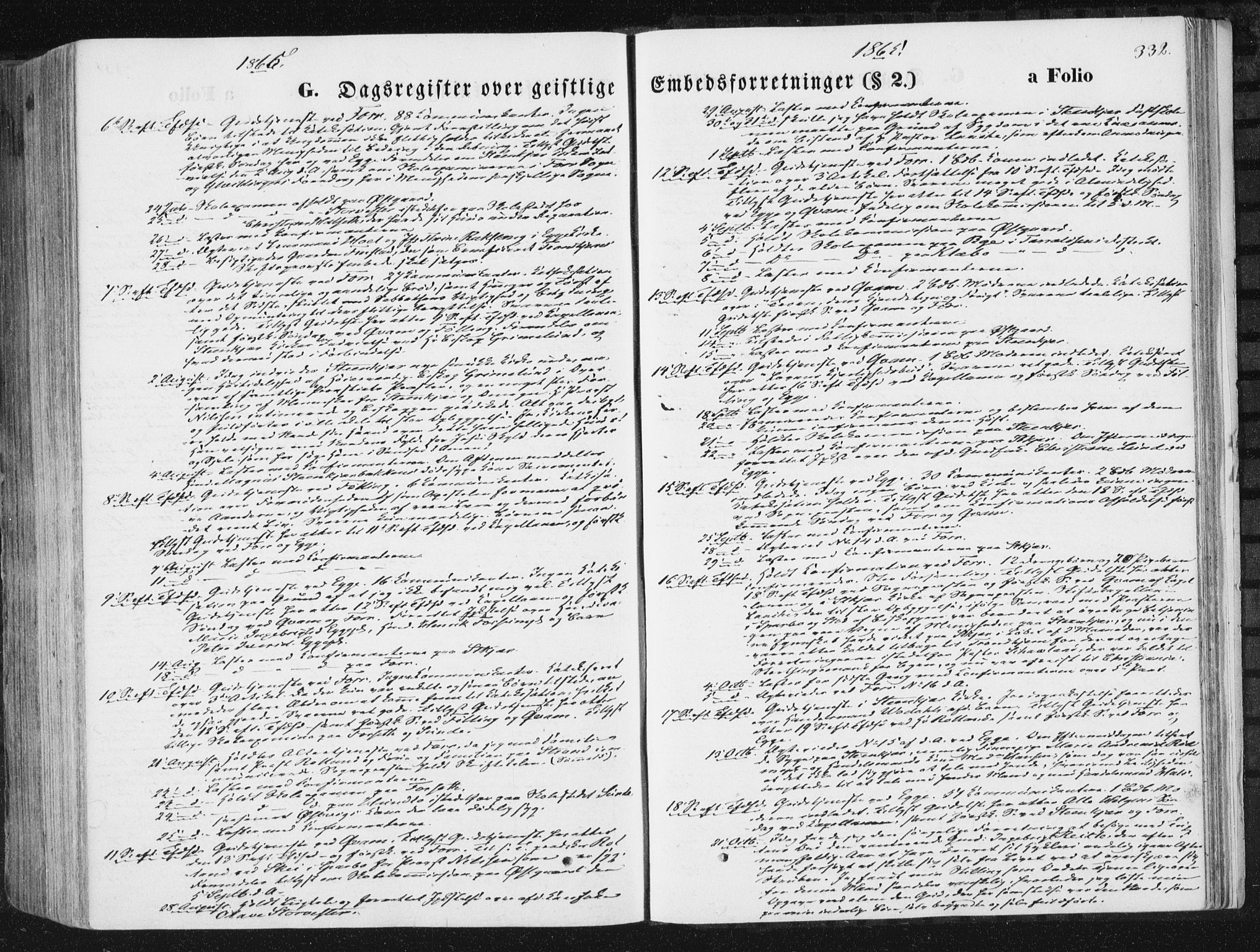 Ministerialprotokoller, klokkerbøker og fødselsregistre - Nord-Trøndelag, AV/SAT-A-1458/746/L0447: Parish register (official) no. 746A06, 1860-1877, p. 332