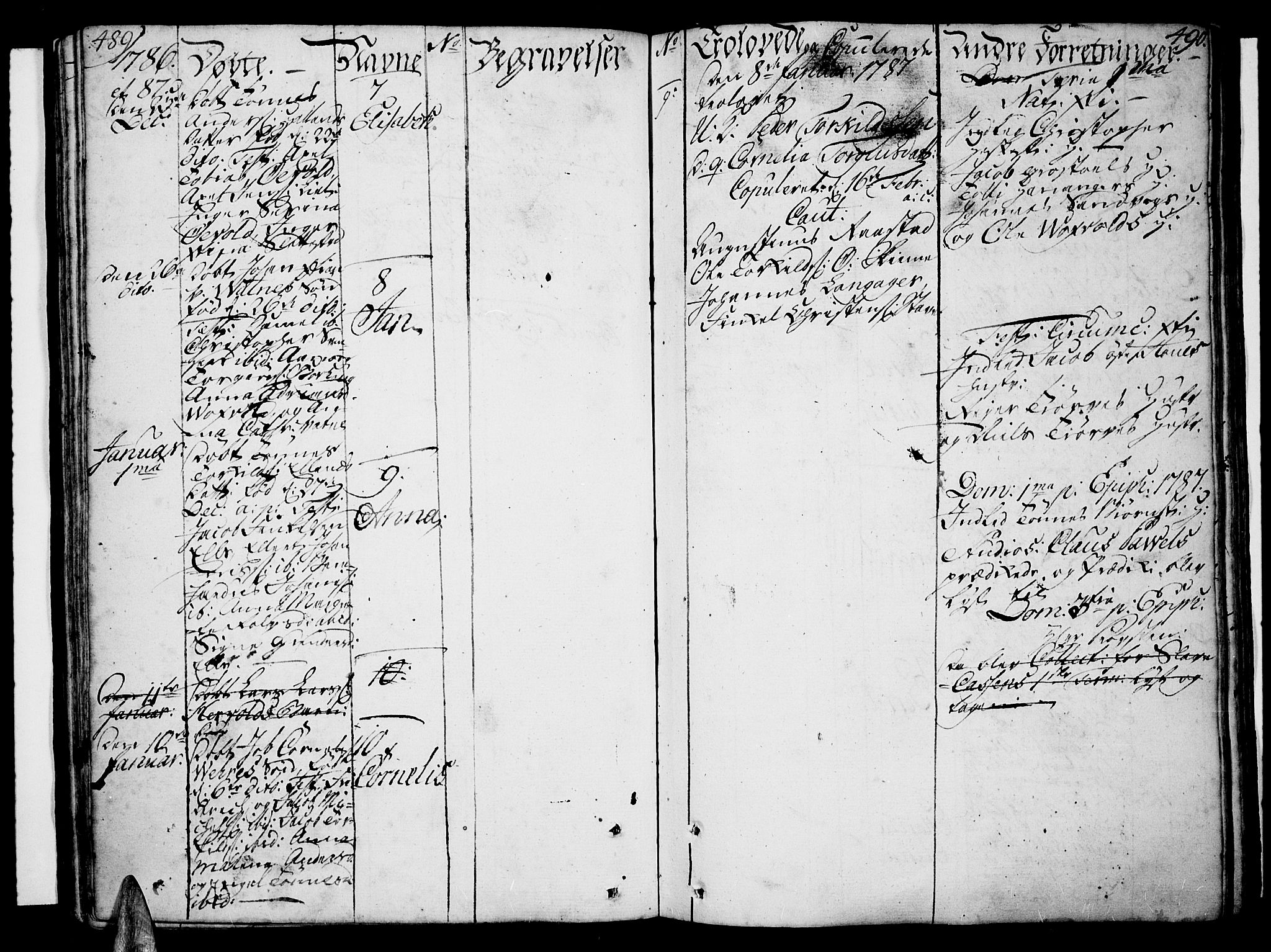 Lista sokneprestkontor, SAK/1111-0027/F/Fa/L0004: Parish register (official) no. A 4, 1768-1794, p. 489-490