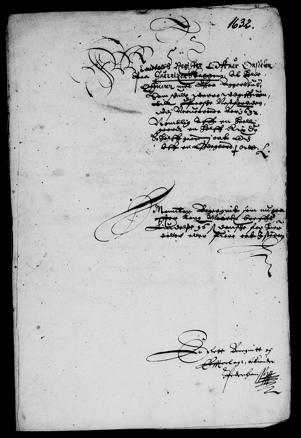 Rentekammeret inntil 1814, Reviderte regnskaper, Lensregnskaper, AV/RA-EA-5023/R/Rb/Rbe/L0001: Onsøy len, 1626-1639