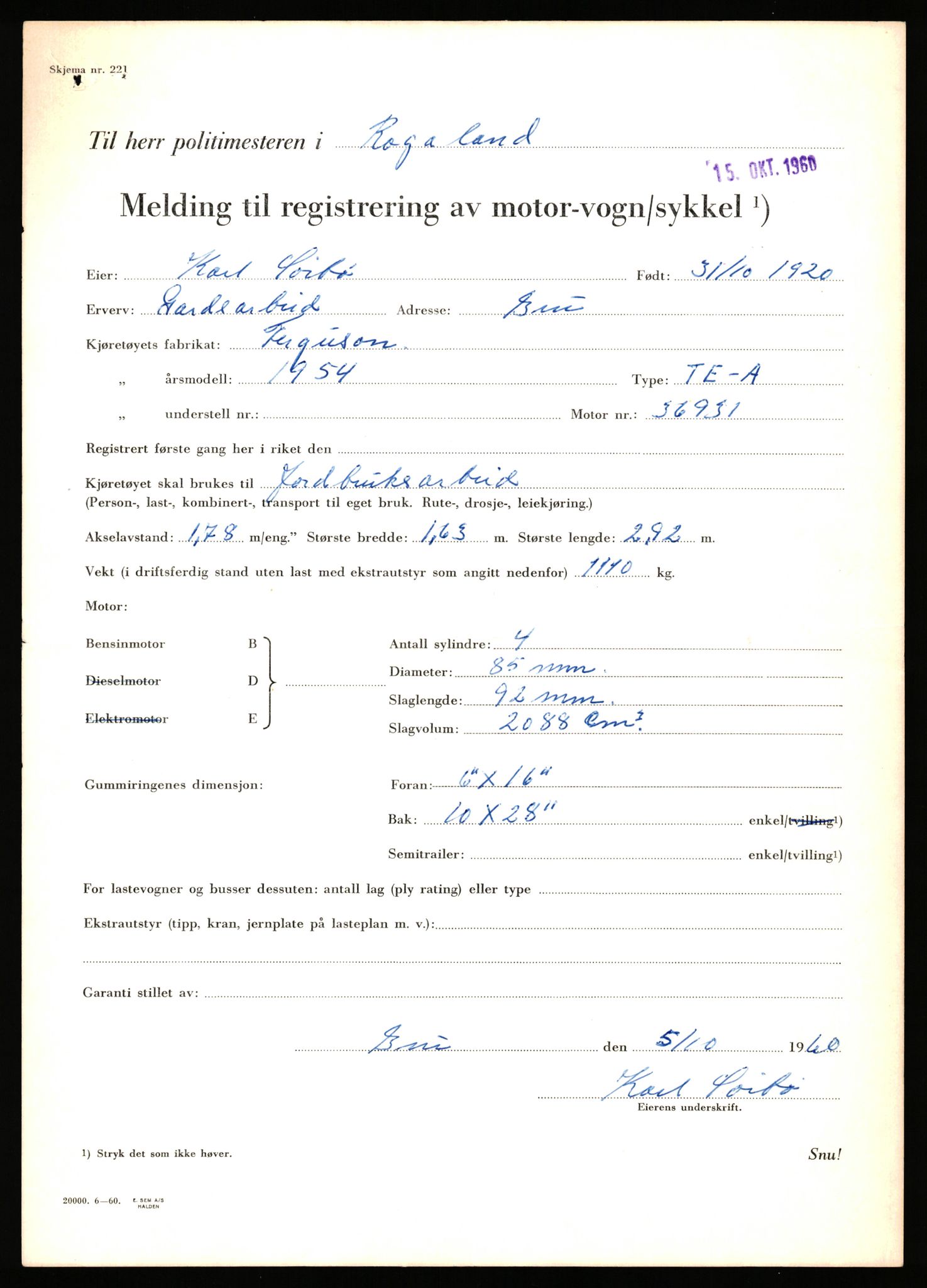 Stavanger trafikkstasjon, AV/SAST-A-101942/0/F/L0058: L-58000 - L-59999, 1930-1971, p. 1547